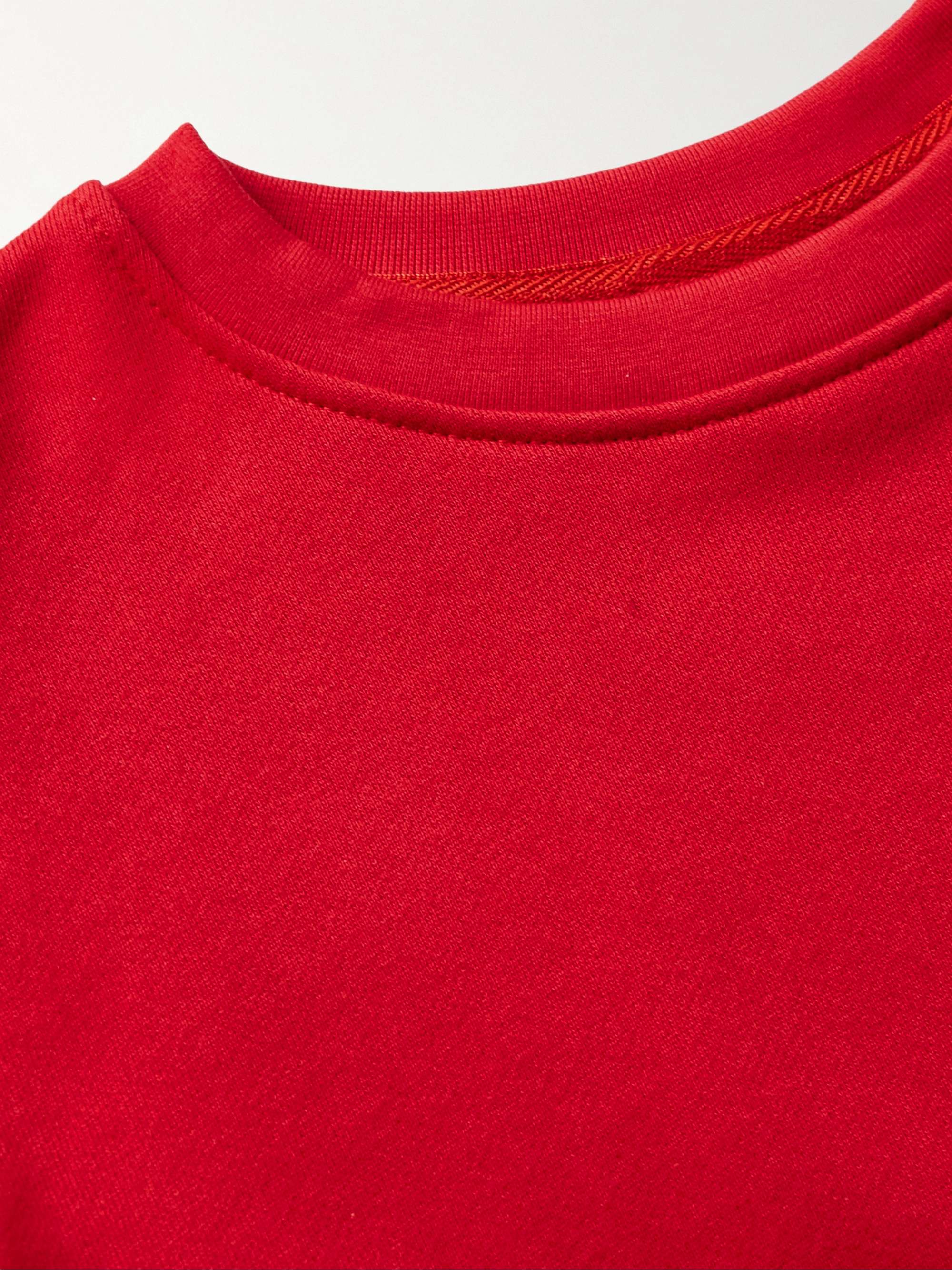 Y,IWO Logo-Print Cotton-Jersey Sweatshirt