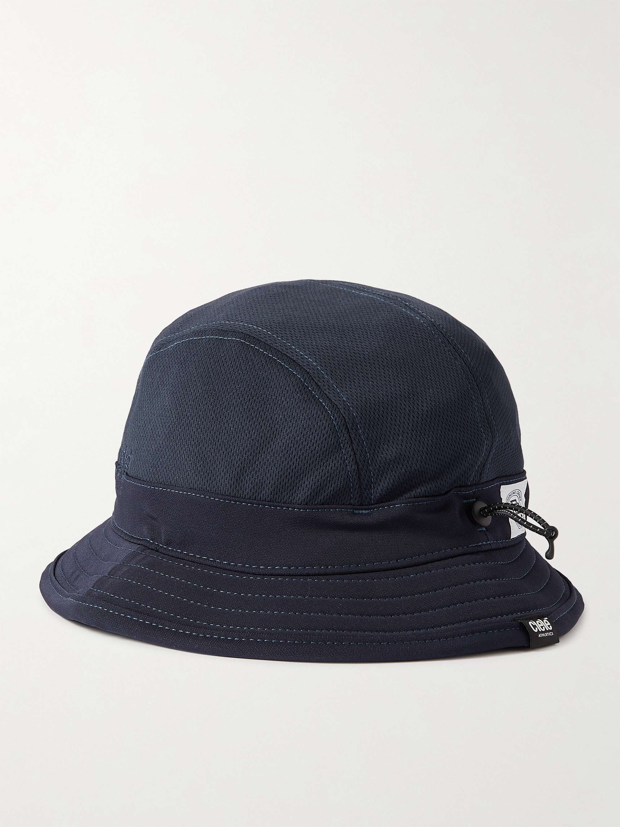 REIGNING CHAMP + Ryan Willms Logo-Print Canvas and Mesh Bucket Hat