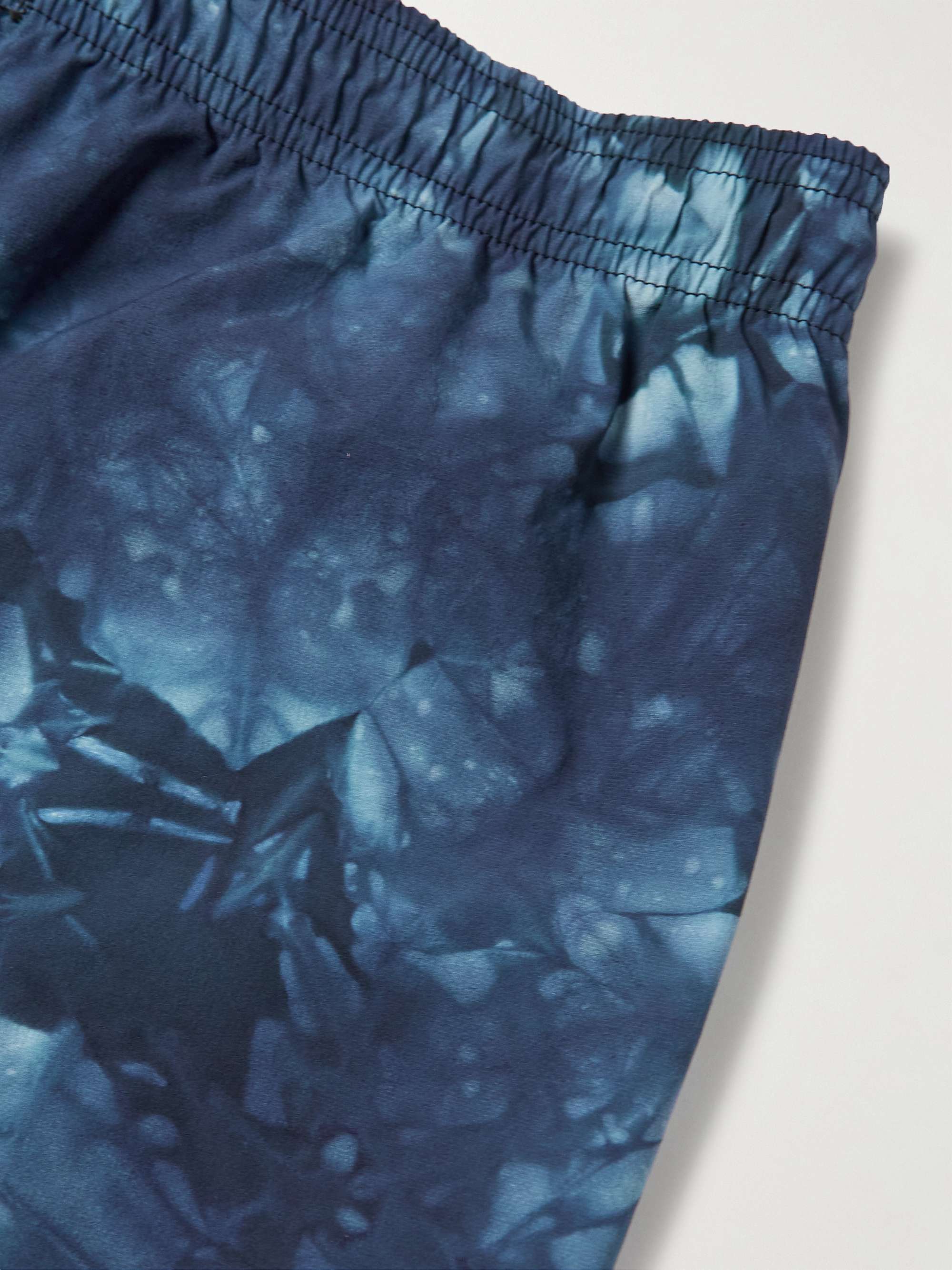 REIGNING CHAMP + Ryan Willms Straight-Leg Tie-Dyed Stretch-Shell Shorts