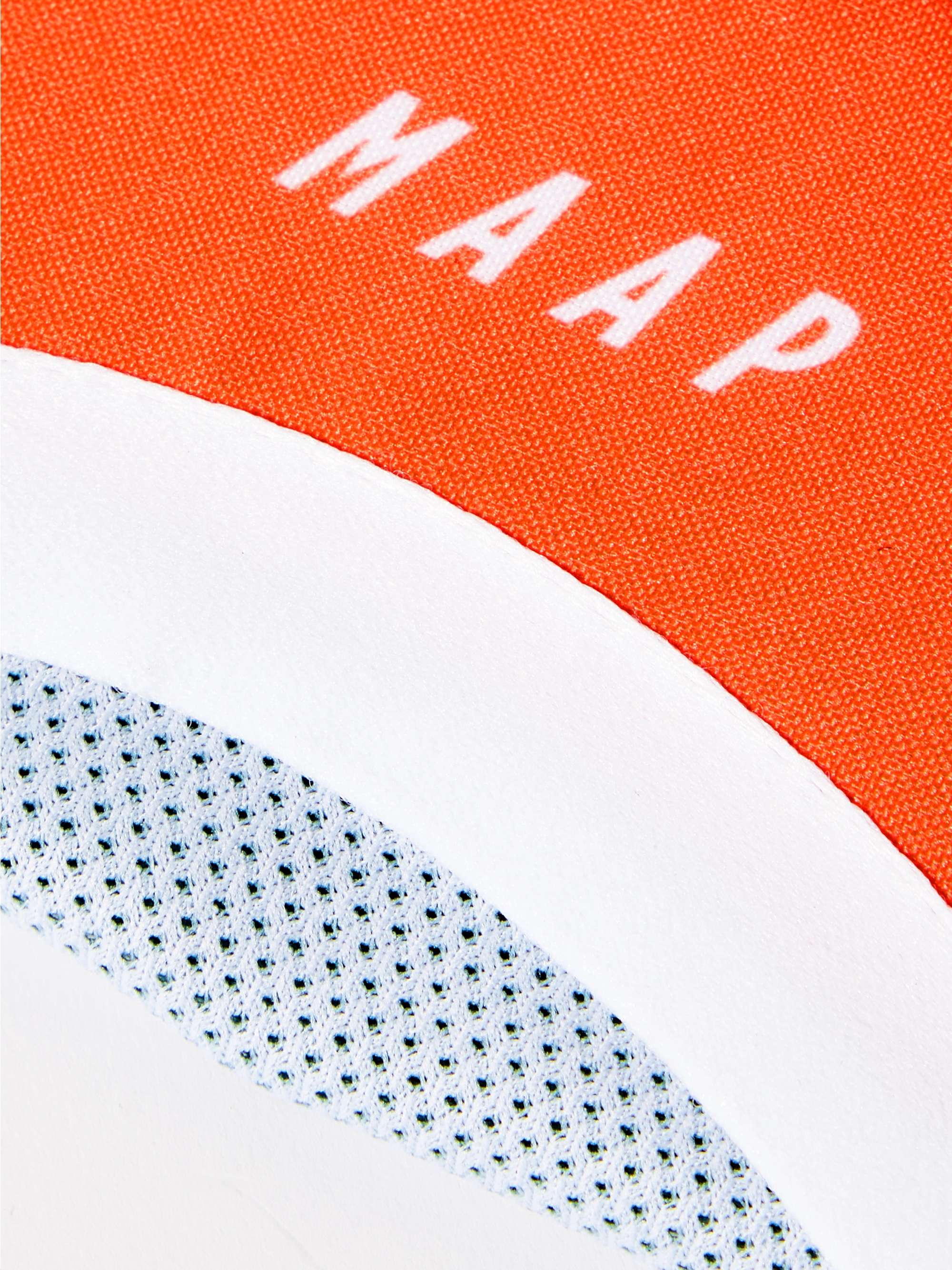 MAAP Voyage Logo-Print Colour-Block Cotton-Mesh Cycling Cap
