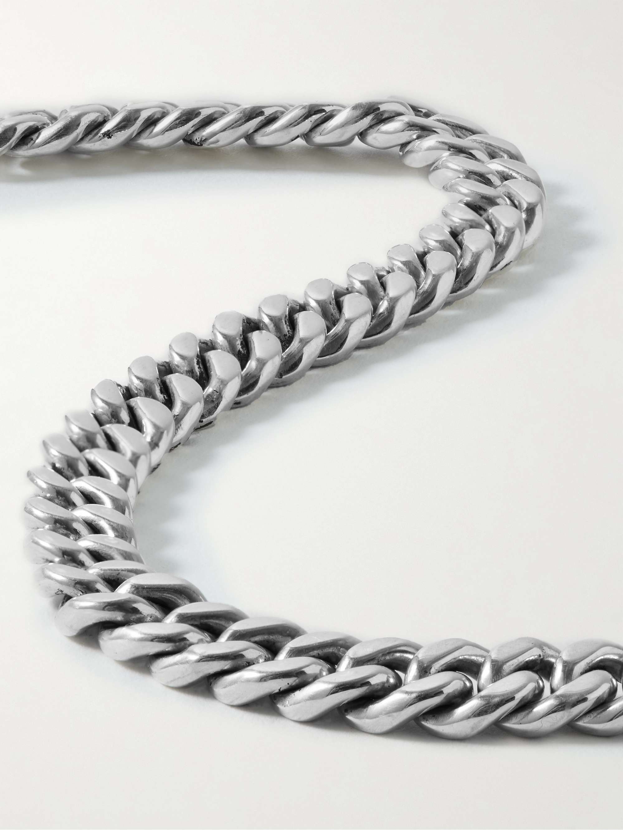 MAPLE Sterling Silver Chain Bracelet