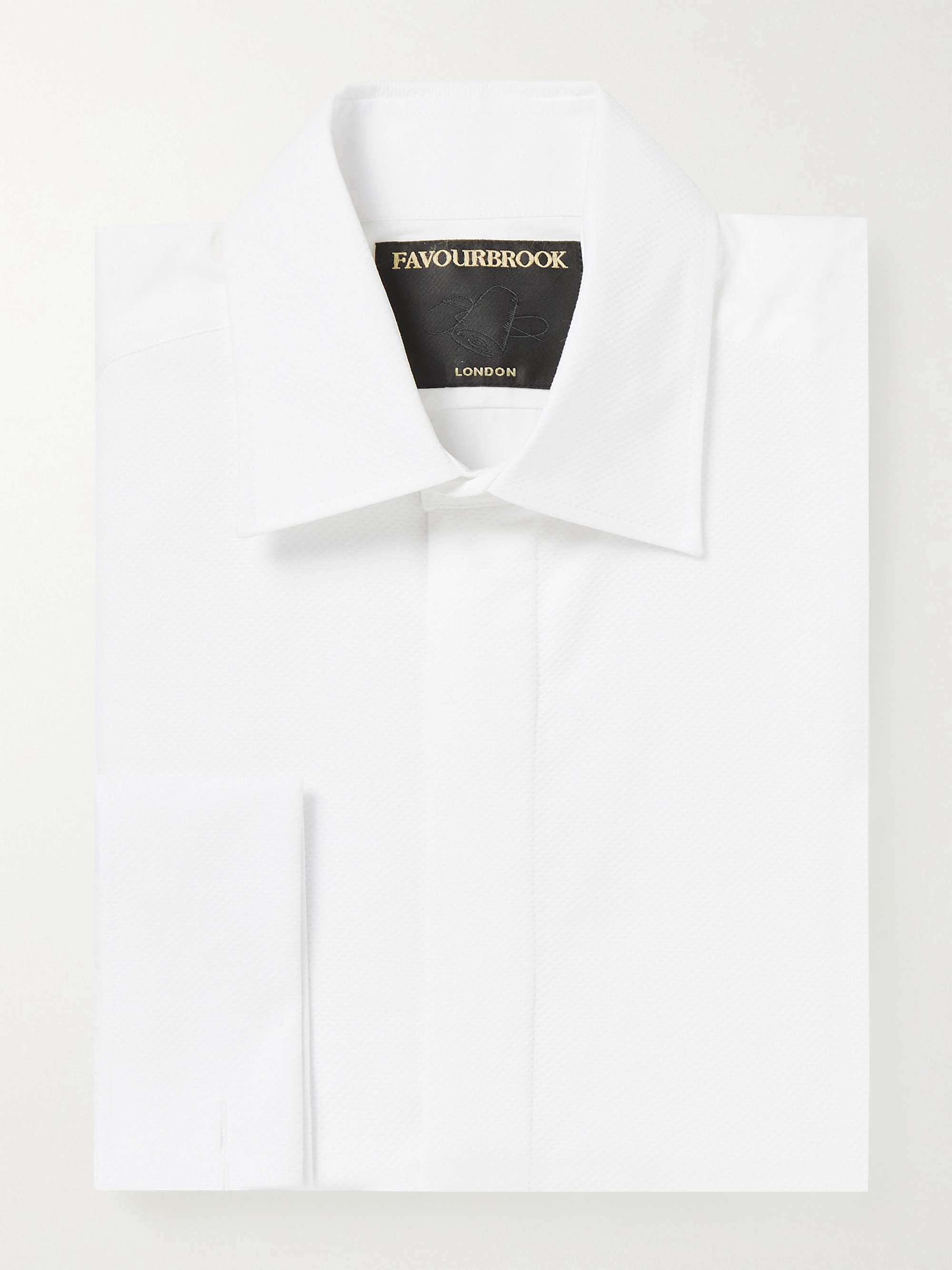 FAVOURBROOK Marcella Bib-Front Cotton Shirt
