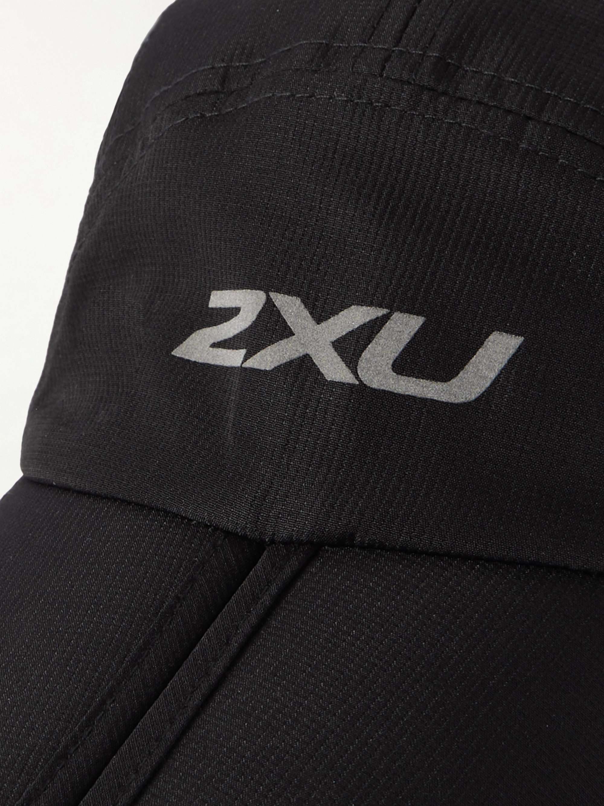 2XU Logo-Print Cotton-Ripstop Running Cap