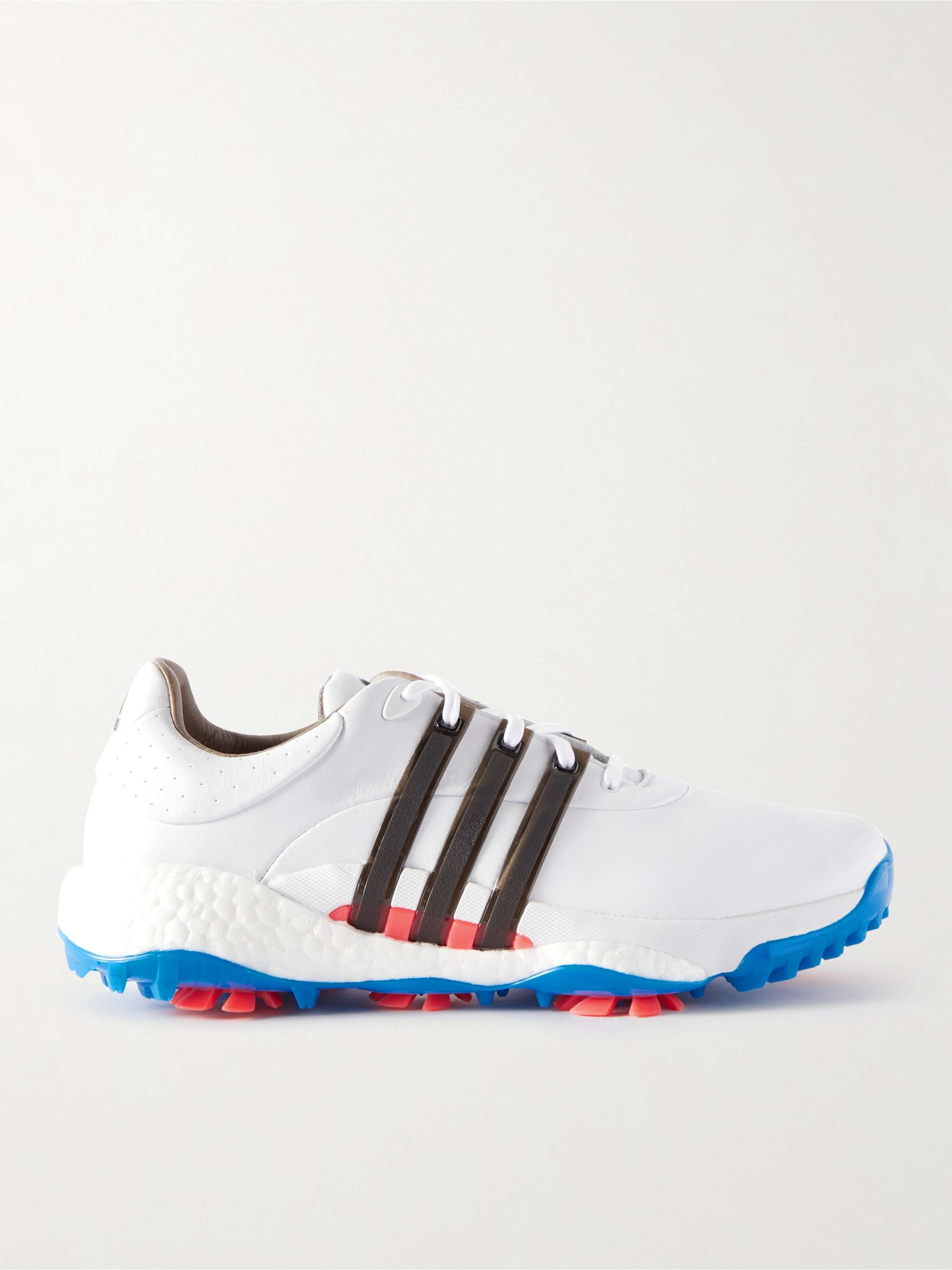 ADIDAS GOLF Tour360 Infinity Rubber-Trimmed Leather Golf Shoes