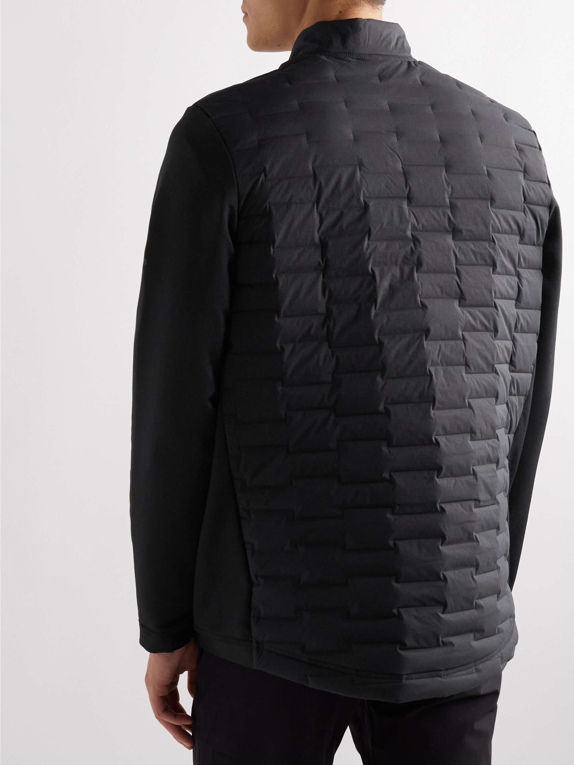 ADIDAS GOLF Frostguard Panelled Quilted Shell Down Jacket