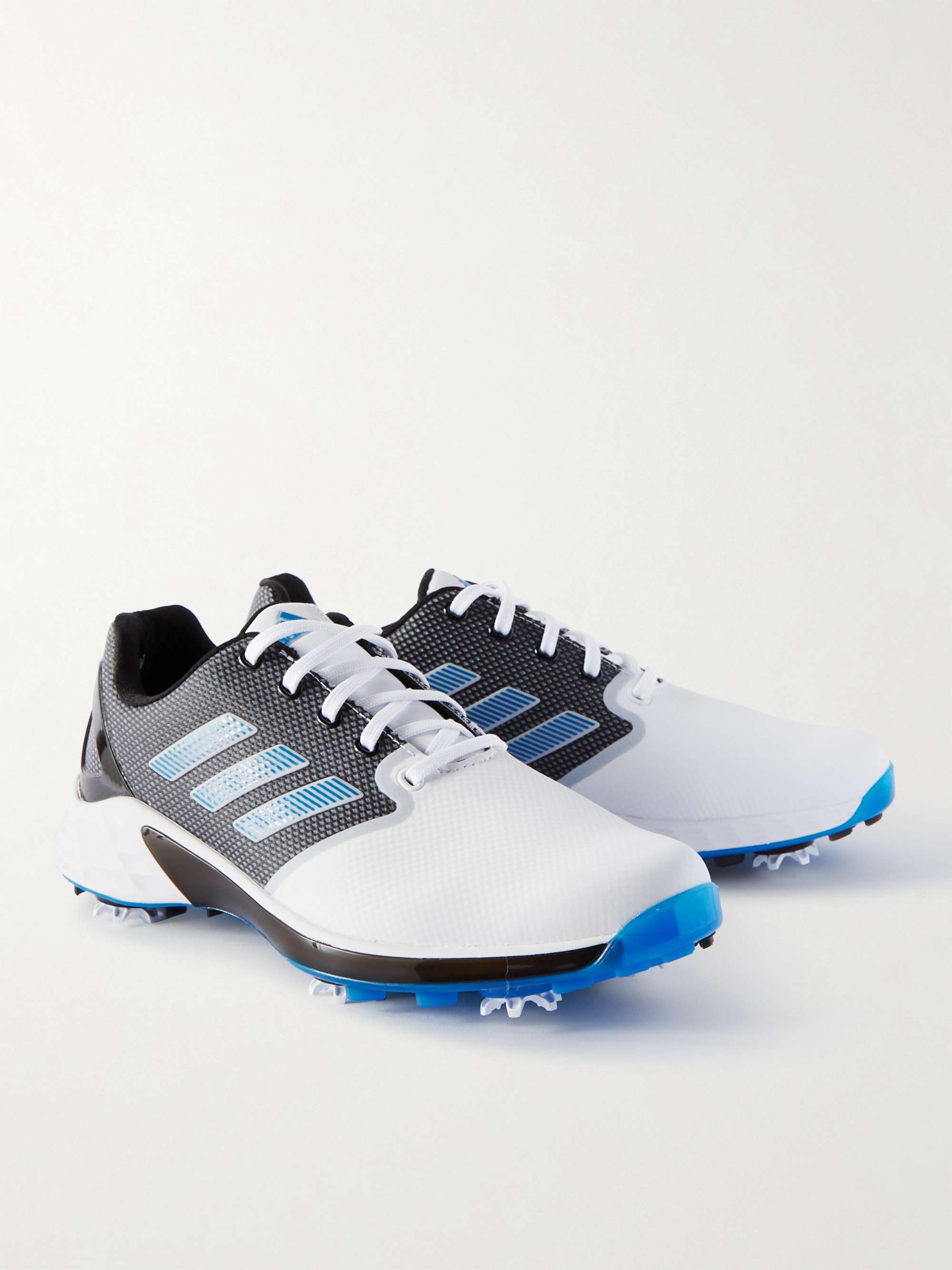 ADIDAS GOLF ZG21 Rubber-Trimmed Coated-Mesh Golf Shoes