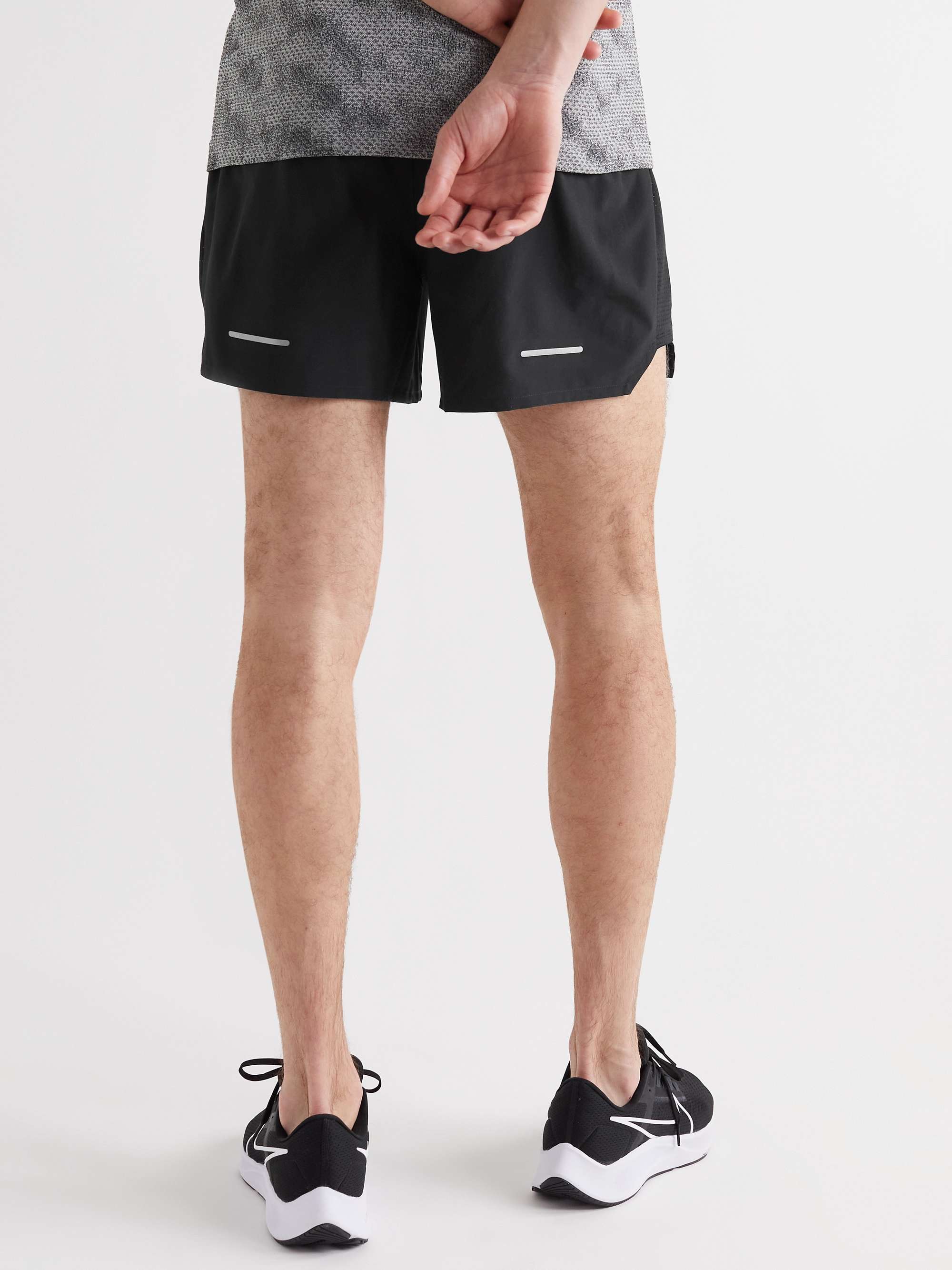 ASICS Road Straight-Leg Recycled Tech-Jersey Shorts