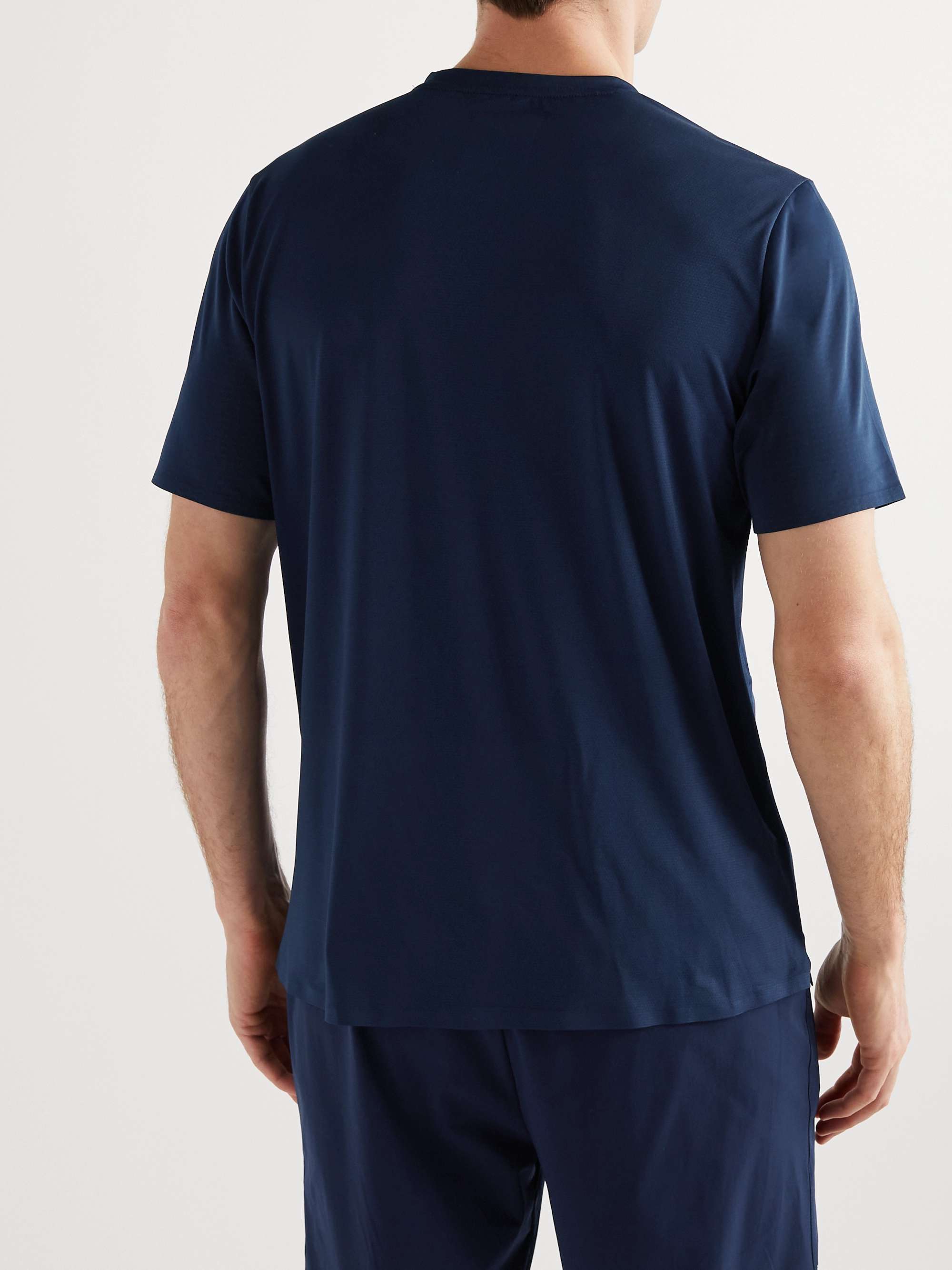 CASTORE Active Aero Mesh-Panelled Stretch-Jersey T-shirt