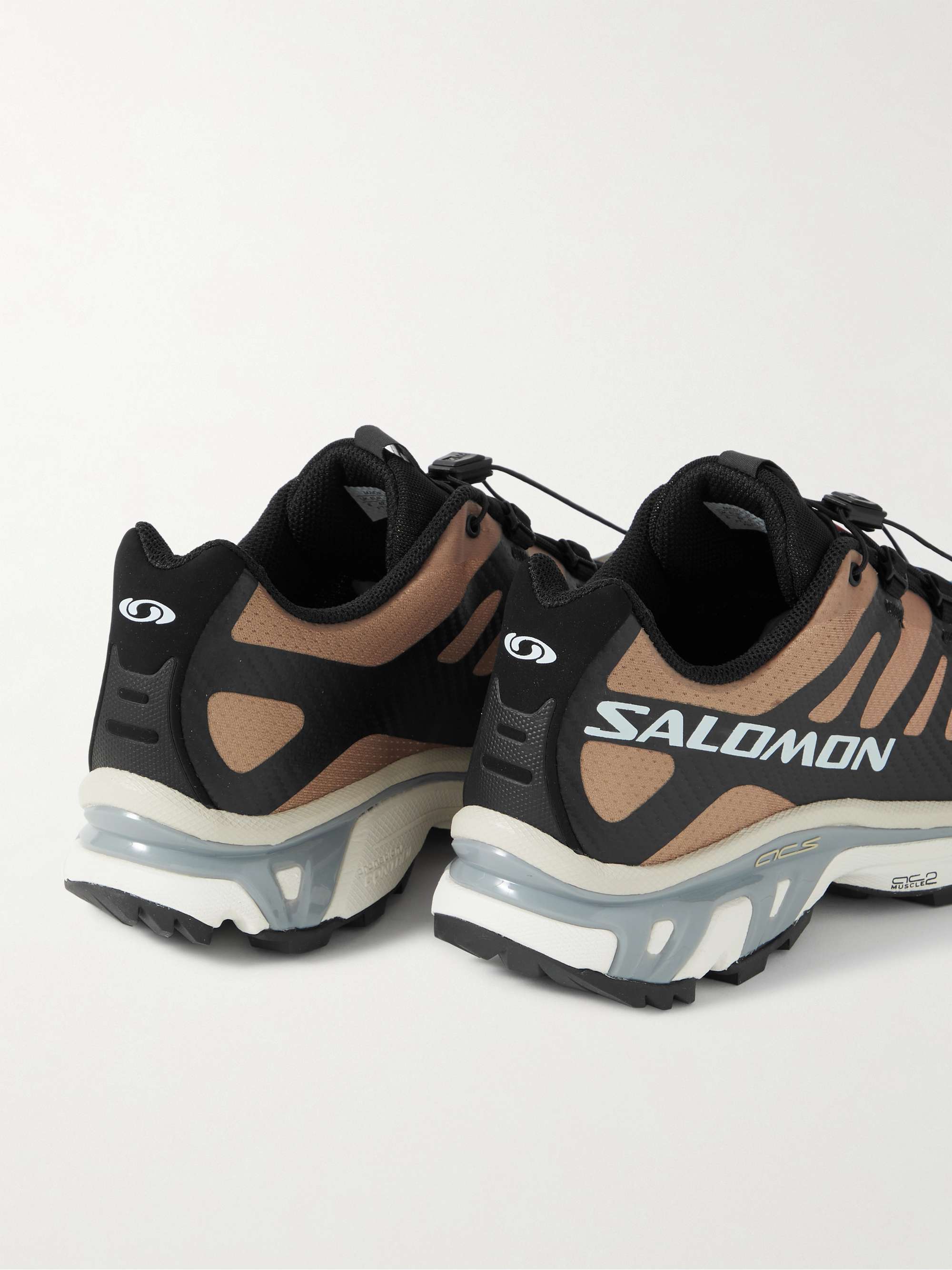 SALOMON XT-4 TPU-Trimmed Mesh Running Sneakers