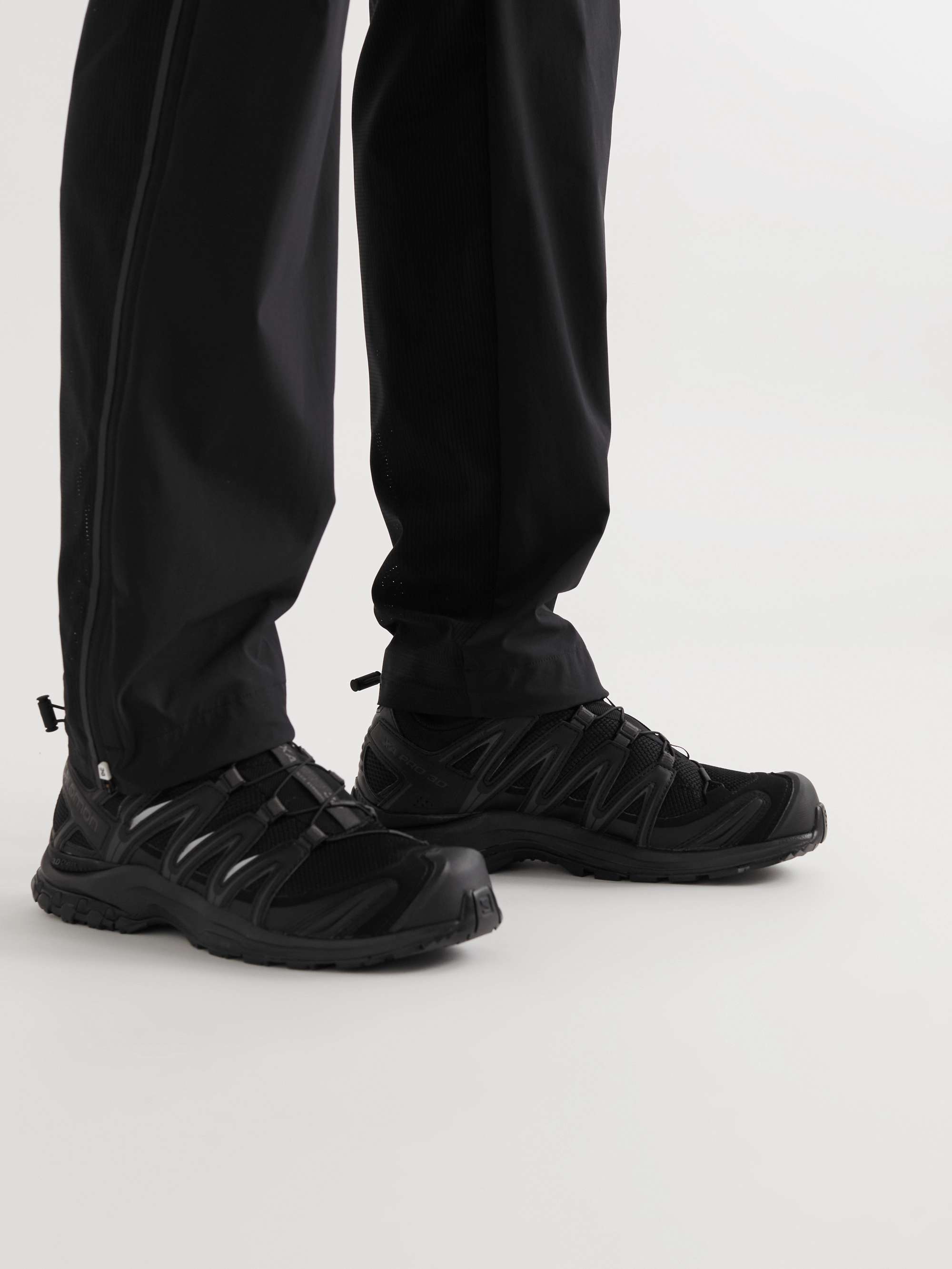 SALOMON XA Pro 3D Rubber-Trimmed Mesh Trail Running Sneakers