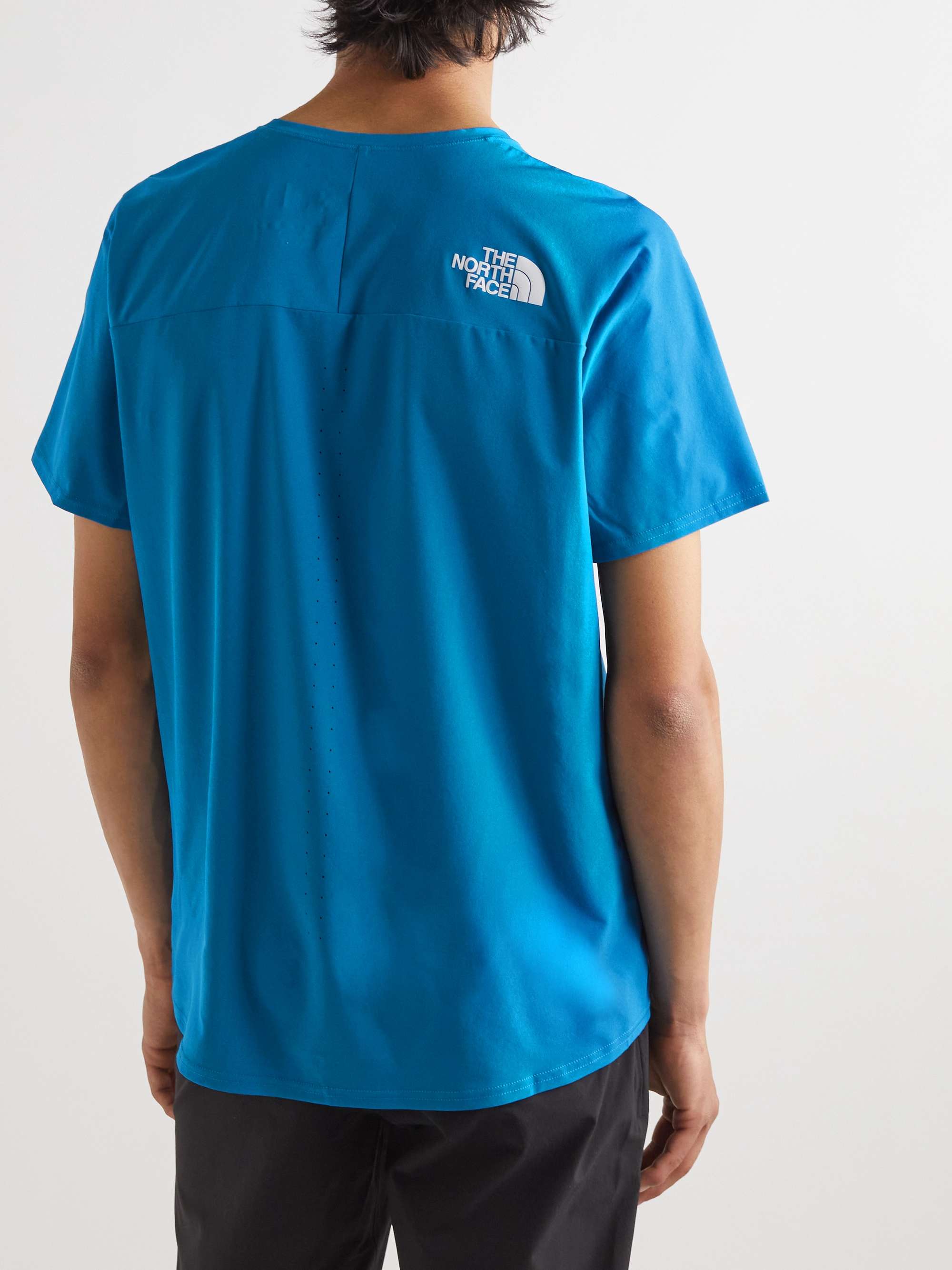 THE NORTH FACE Flight Weightless Logo-Print Perforated FlashDry T-Shirt