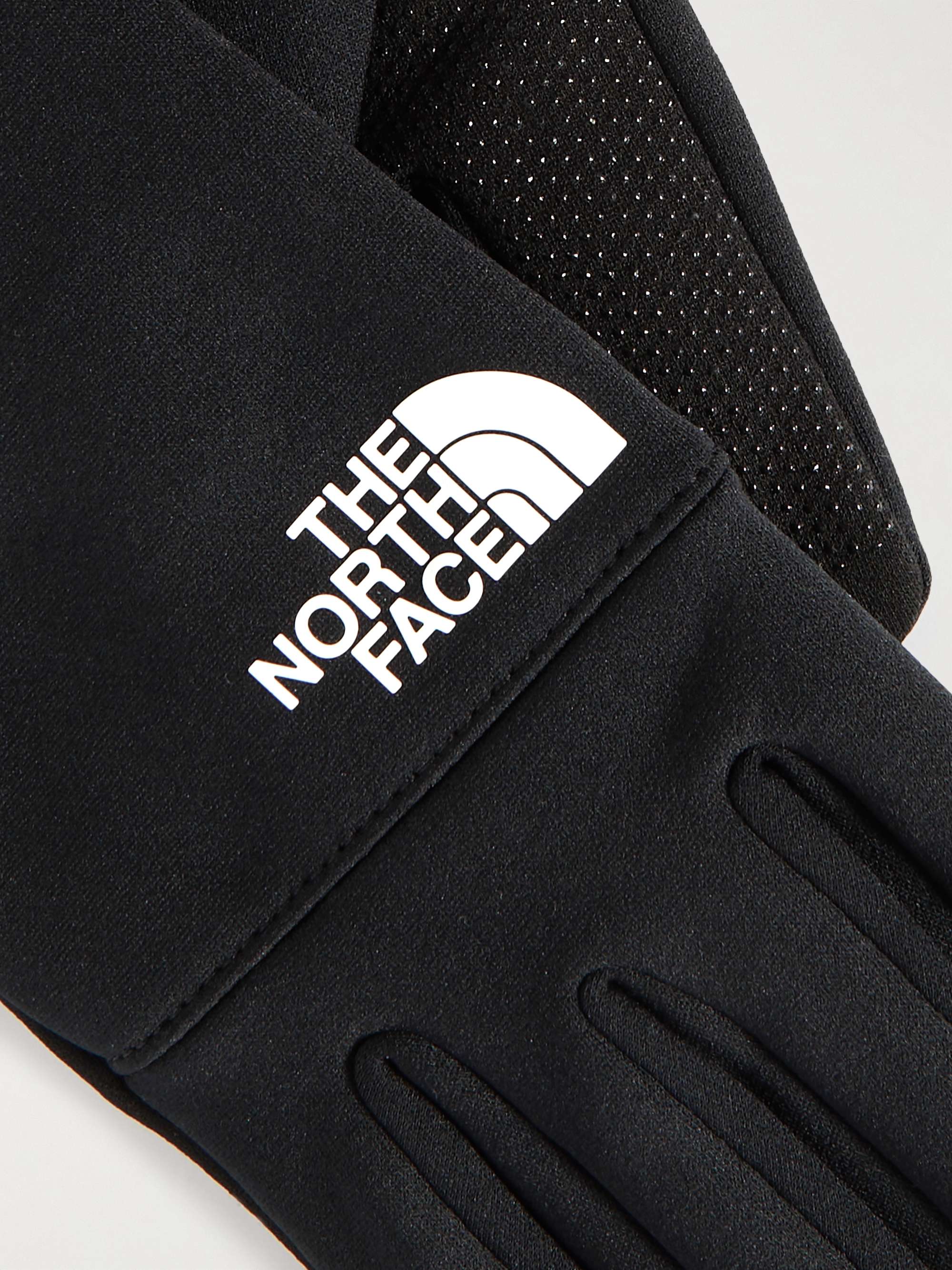 THE NORTH FACE Etip Logo-Print Recycled Stretch-Jersey Gloves