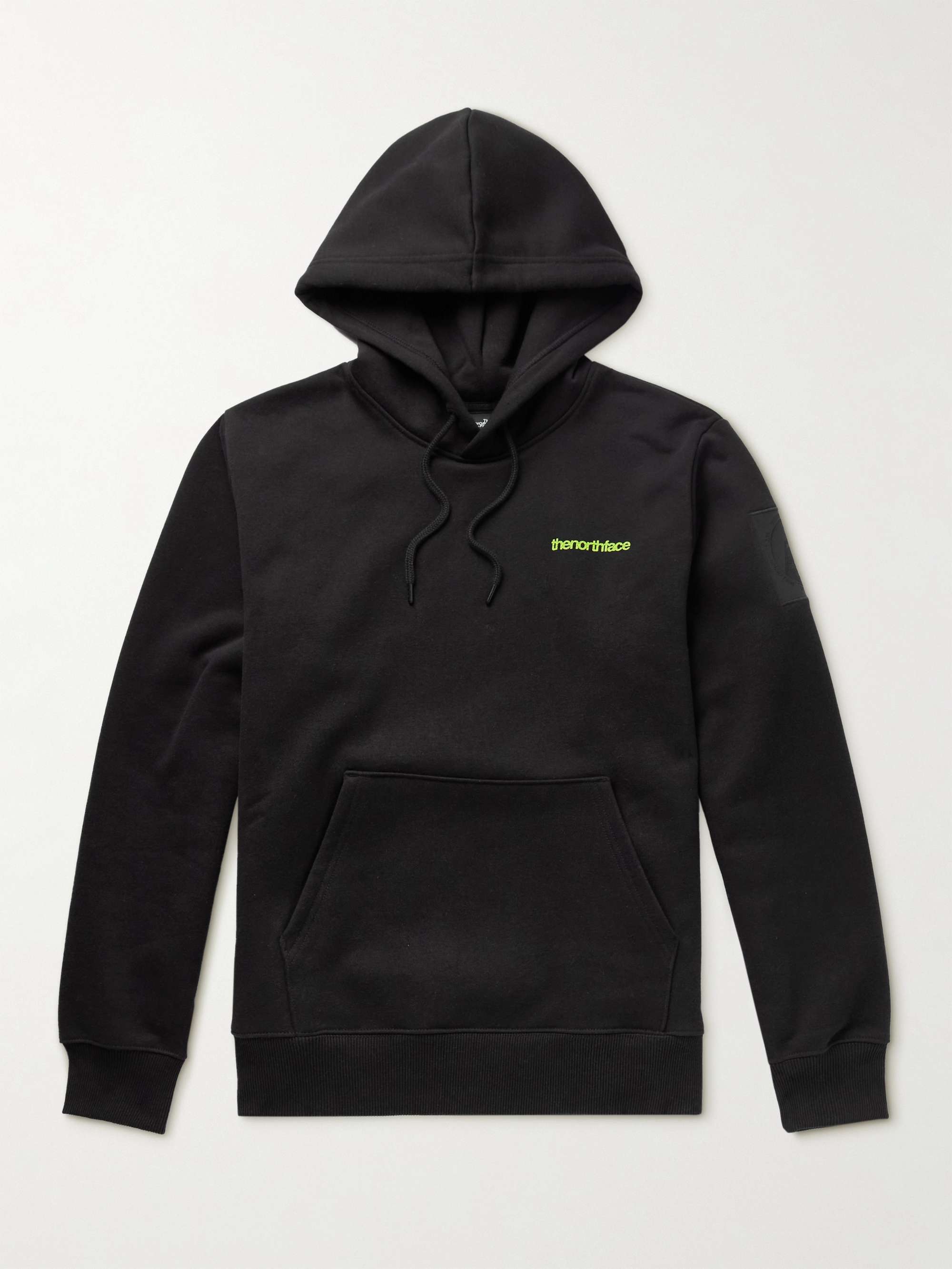 THE NORTH FACE Mountain Logo-Print Cotton-Blend Jersey Hoodie