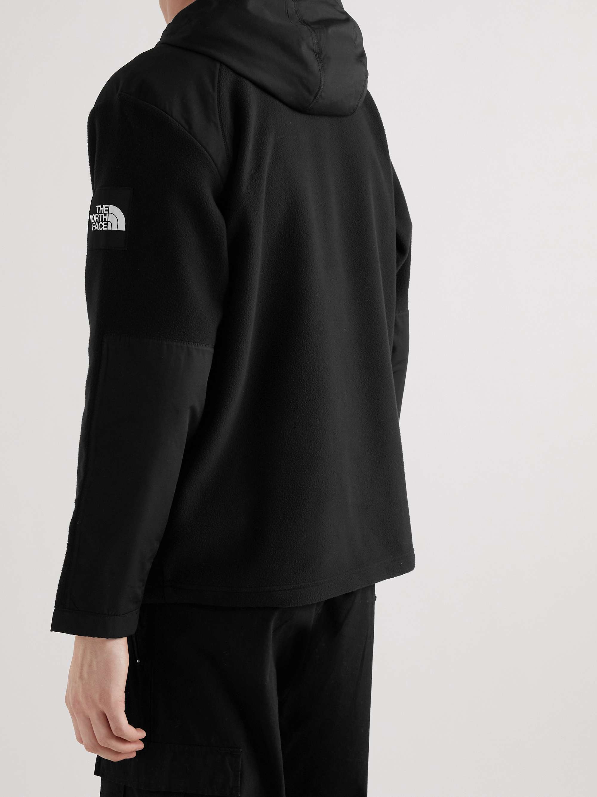 THE NORTH FACE Phlego Logo-Embroidered Recycled Fleece and Shell Hoodie