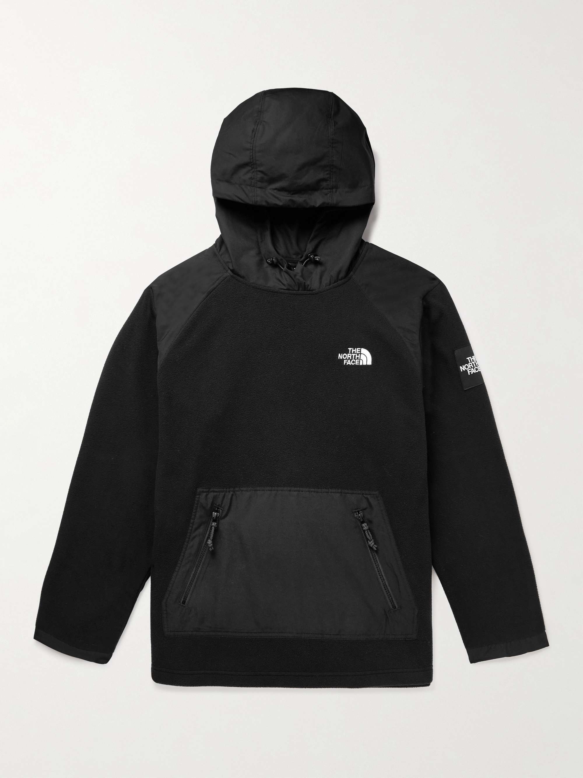 THE NORTH FACE Phlego Logo-Embroidered Recycled Fleece and Shell Hoodie
