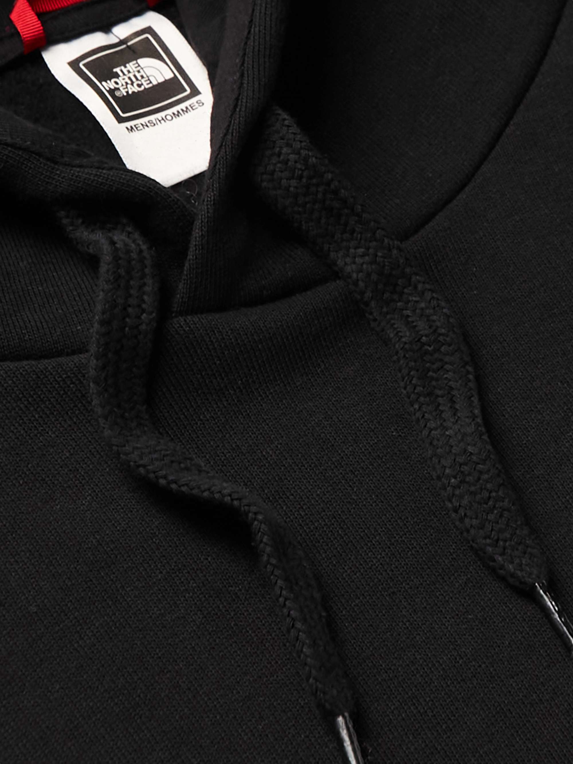 THE NORTH FACE Fine Logo-Print Cotton-Blend Jersey Hoodie