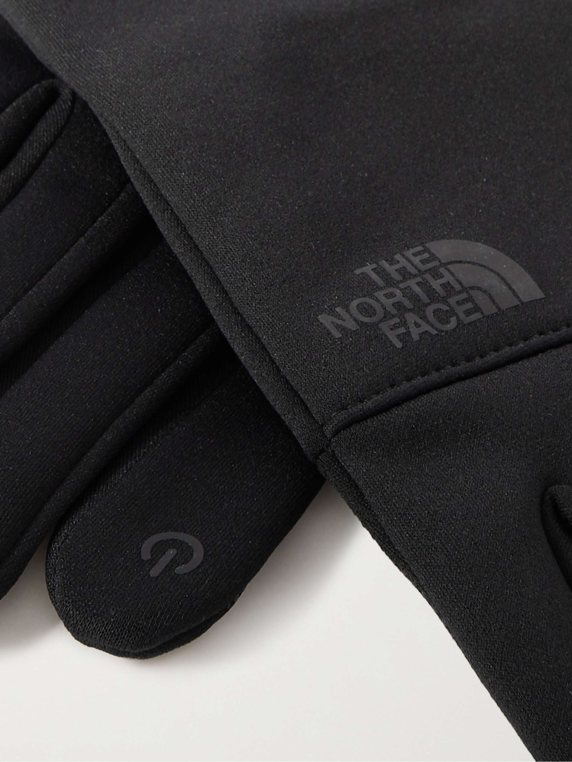 THE NORTH FACE Etip Logo-Print Recycled Stretch-Jersey Gloves