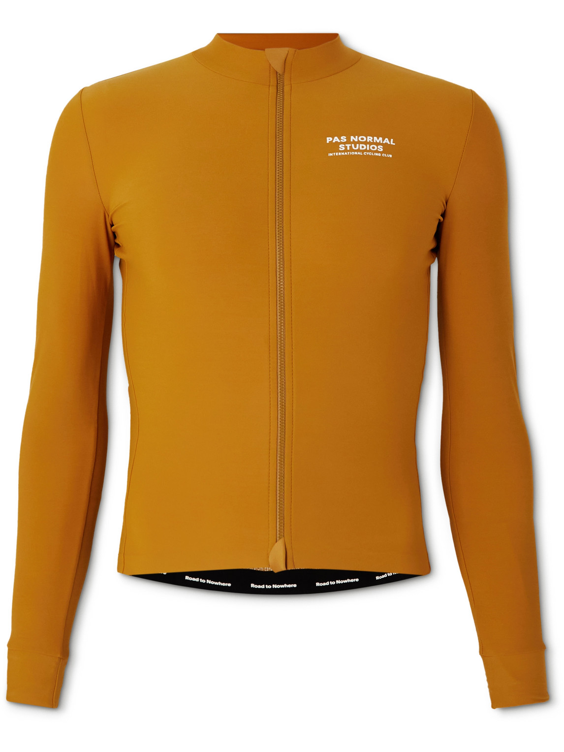 Mechanism Long-sleeve Cycling Jersey In Orange