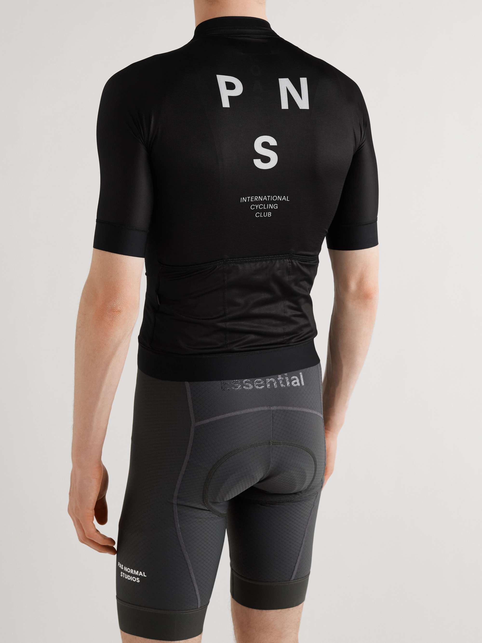 PAS NORMAL STUDIOS Mechanism Logo-Print Cycling Jersey