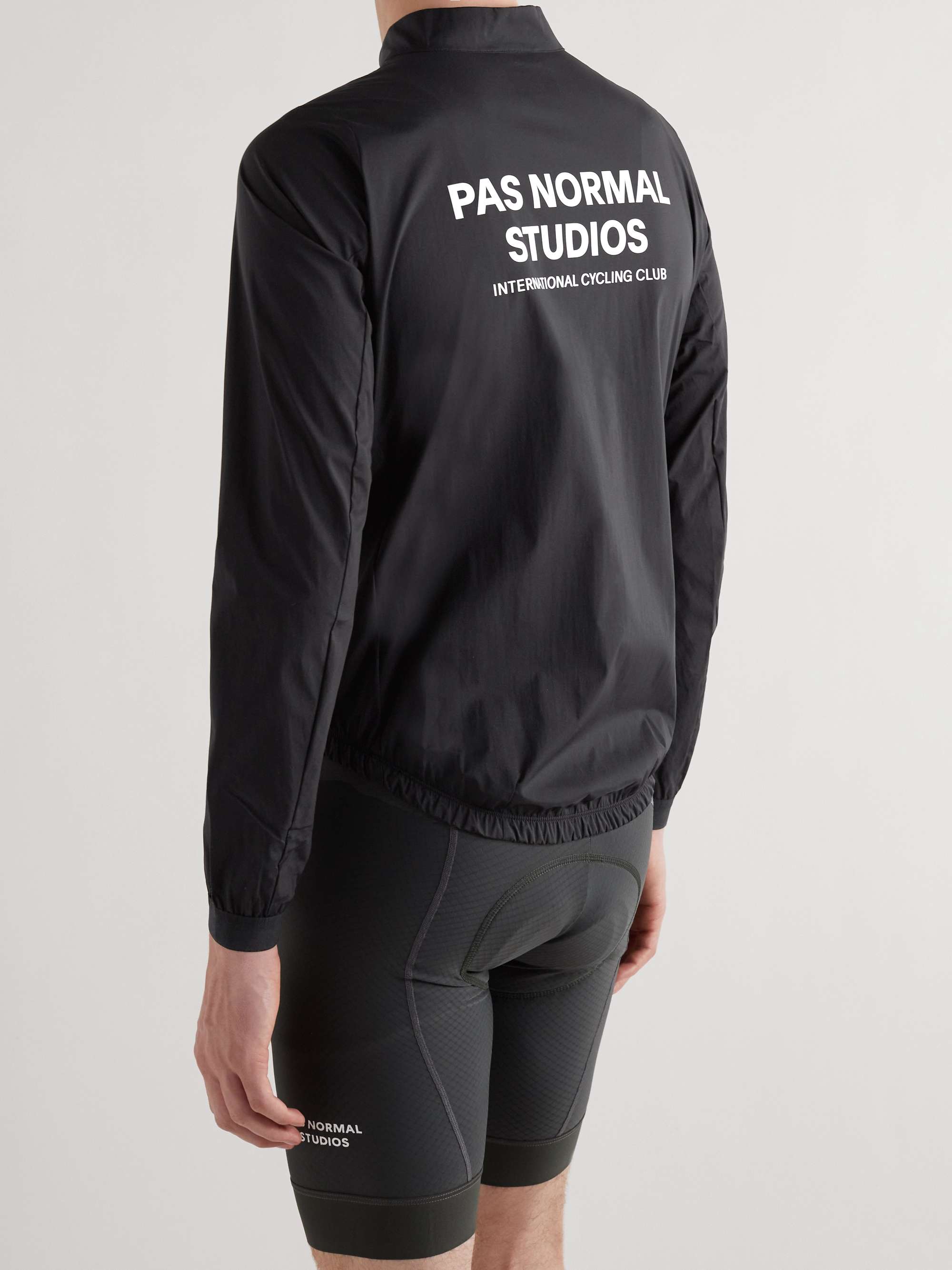 PAS NORMAL STUDIOS Stow Away Logo-Print Nylon Cycling Jacket
