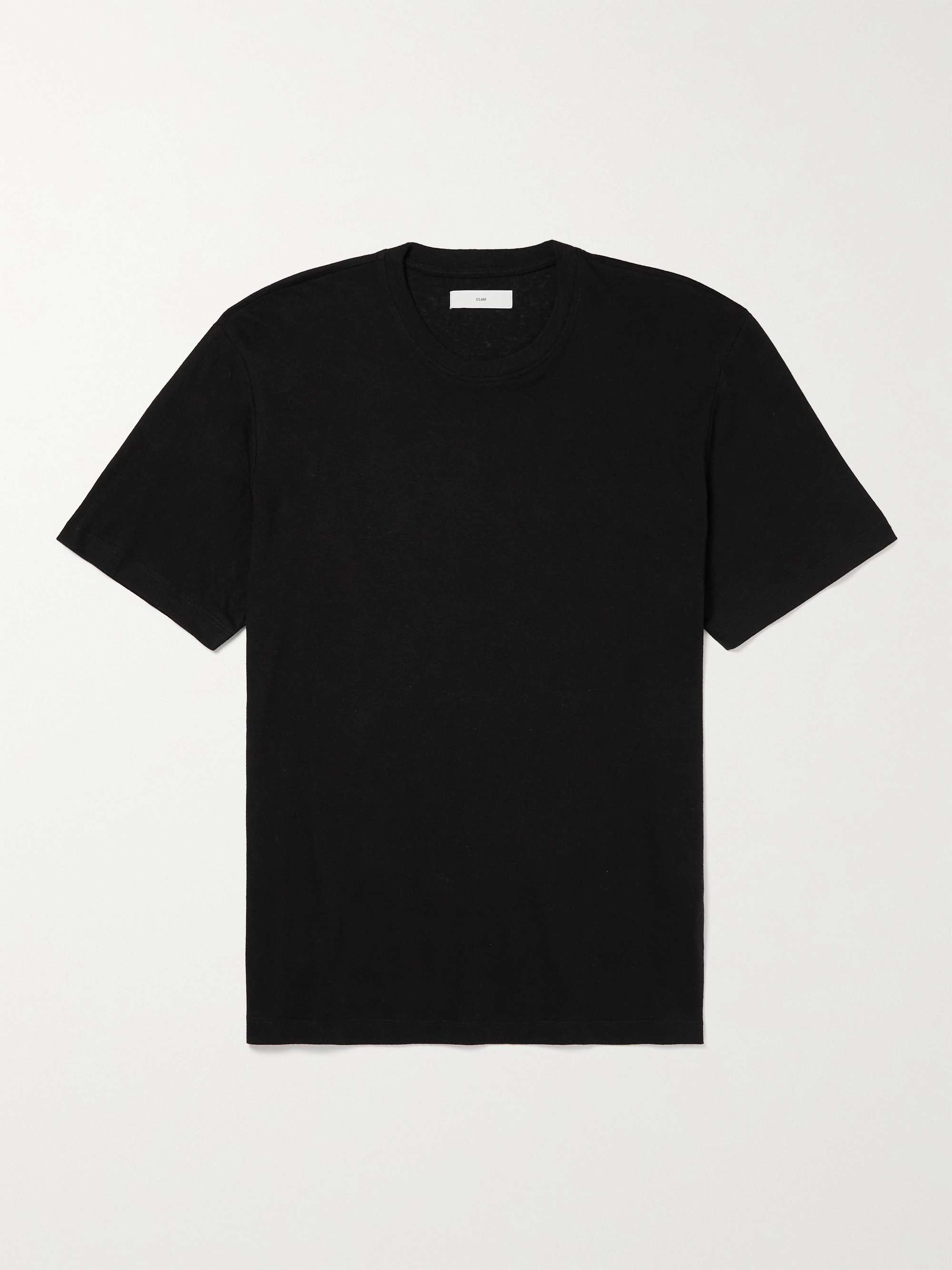 SSAM Luca Cotton and Cashmere-Blend Jersey T-Shirt