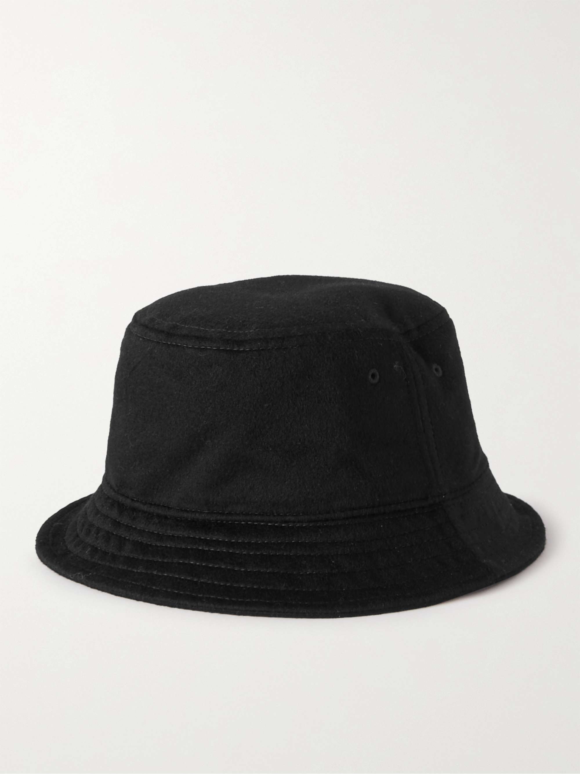 Black Jungle 02 Logo-Embroidered Cotton-Ripstop Bucket Hat | WTAPS 