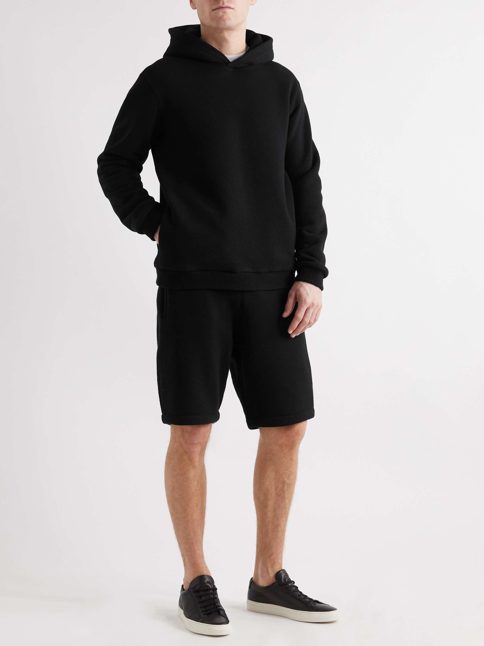 SSAM Charles Cashmere and Cotton-Blend Hoodie