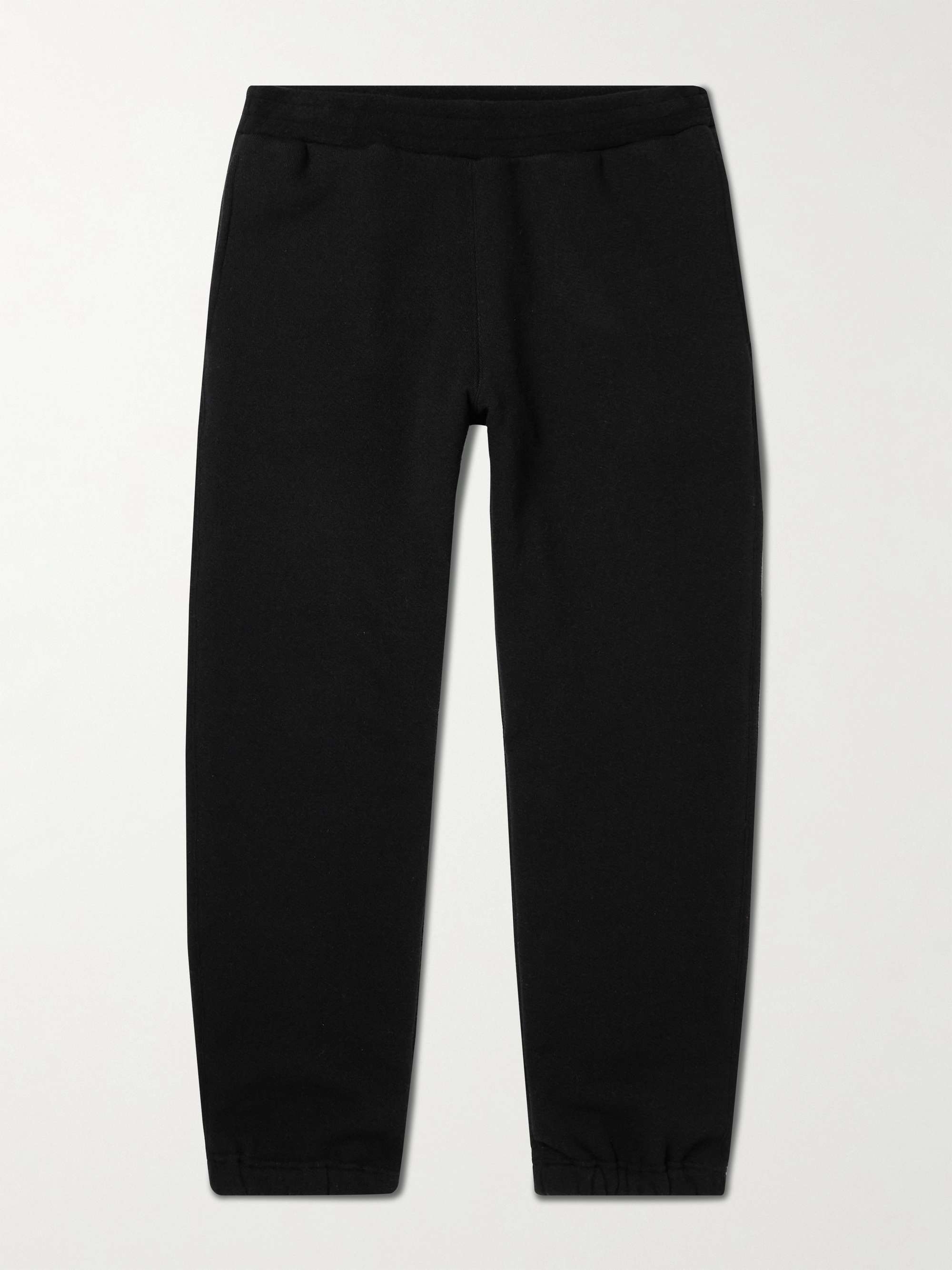 SSAM Tomo Tapered Cotton and Camel Hair-Blend Sweatpants