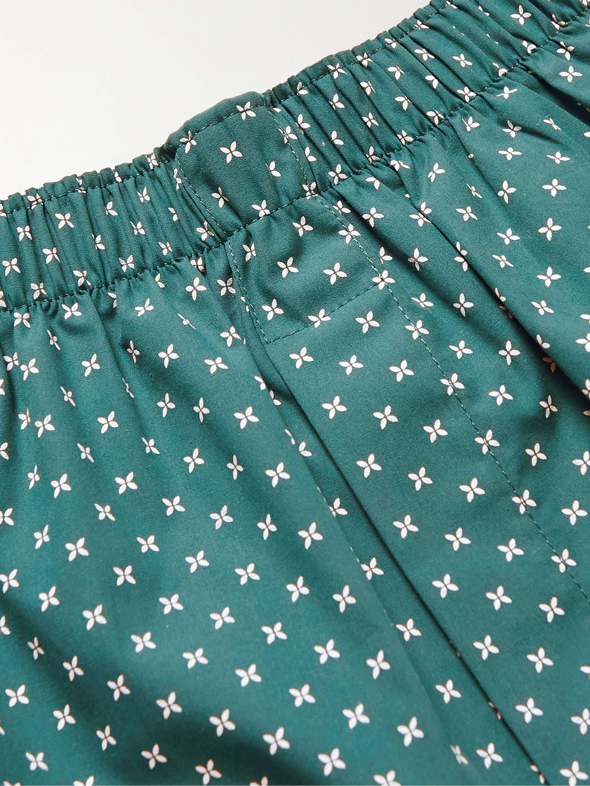 SUNSPEL Printed Cotton Boxer Shorts