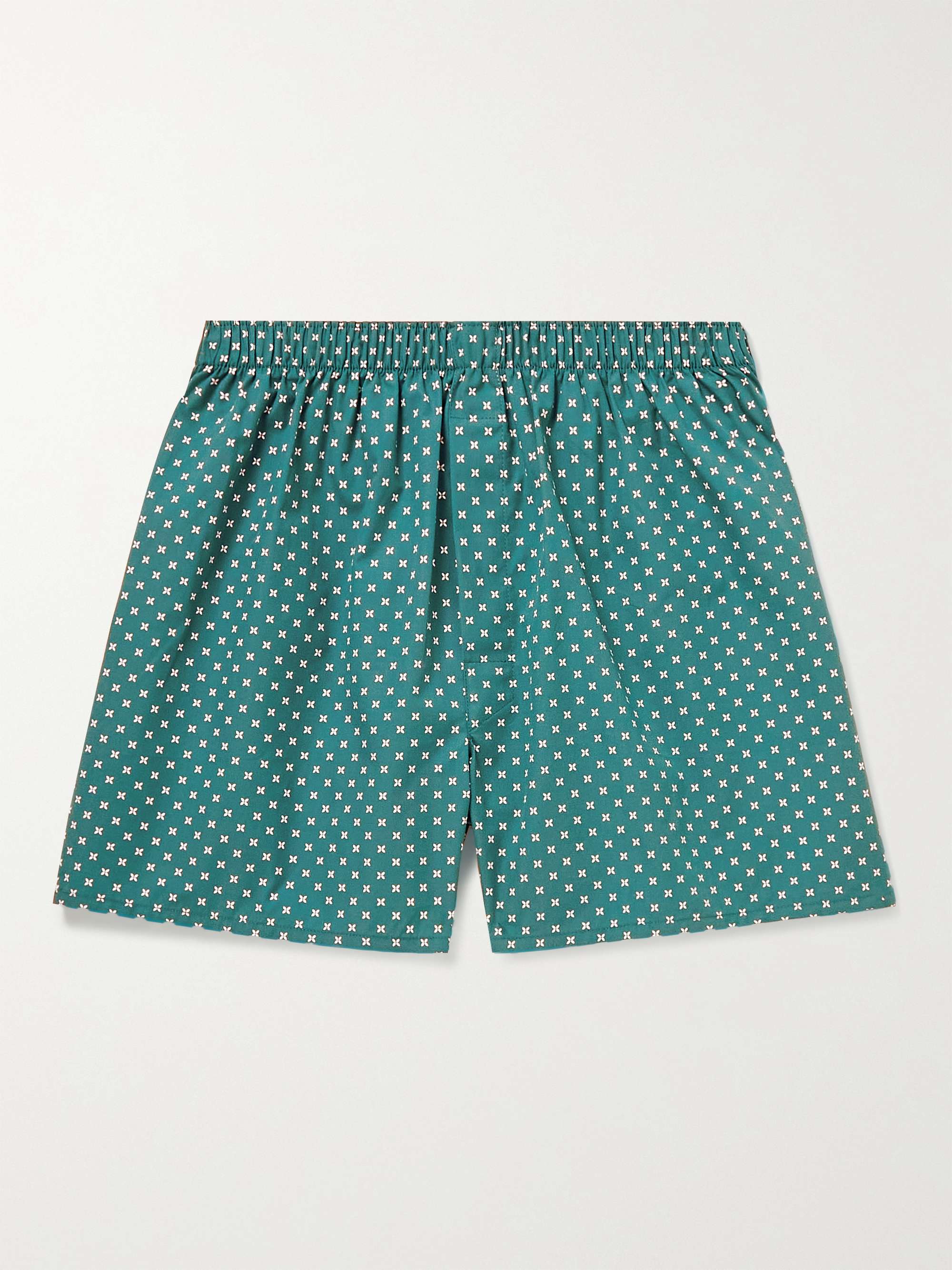 SUNSPEL Printed Cotton Boxer Shorts