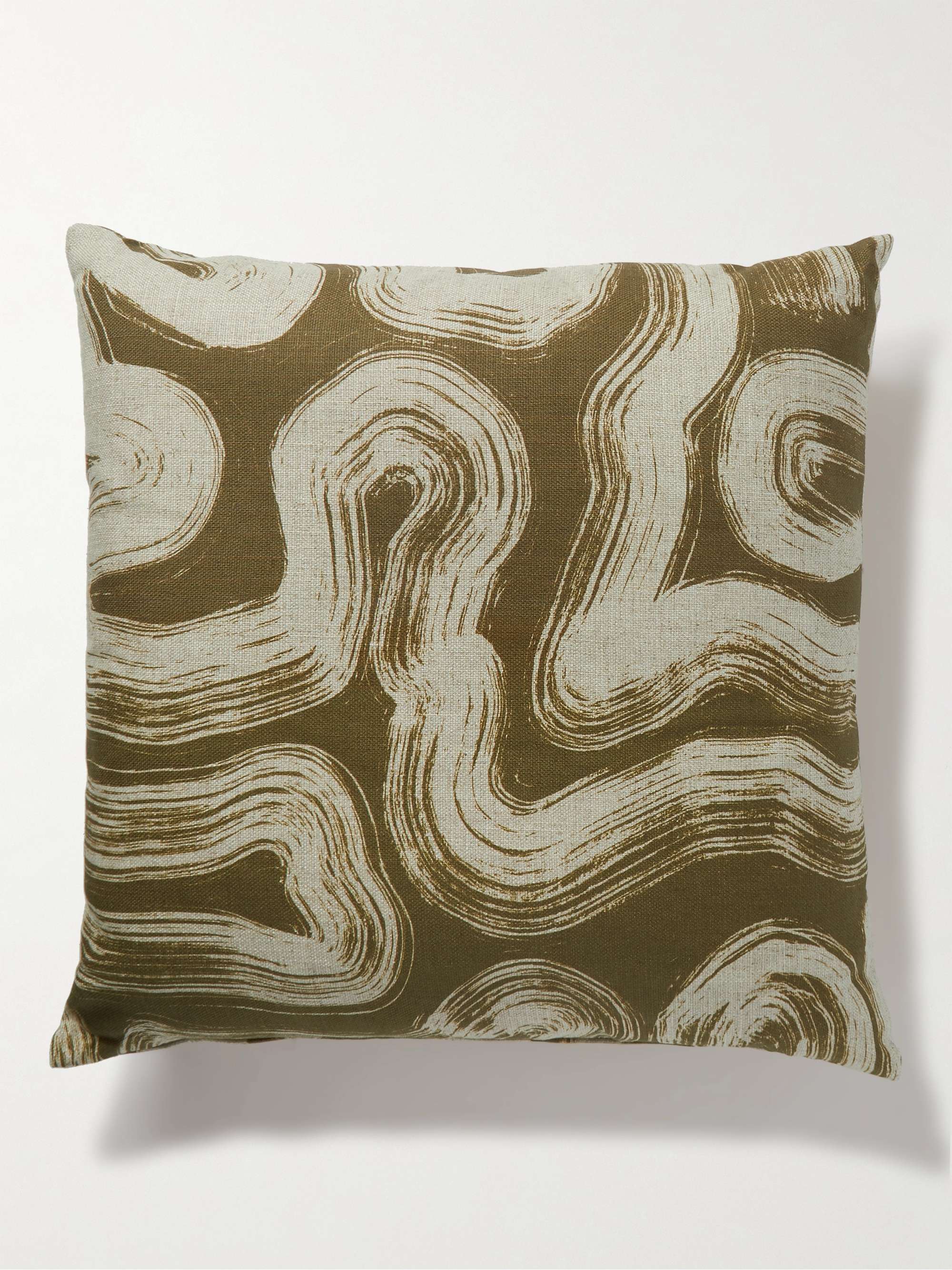 SOHO HOME Saltaire Printed Linen Cushion