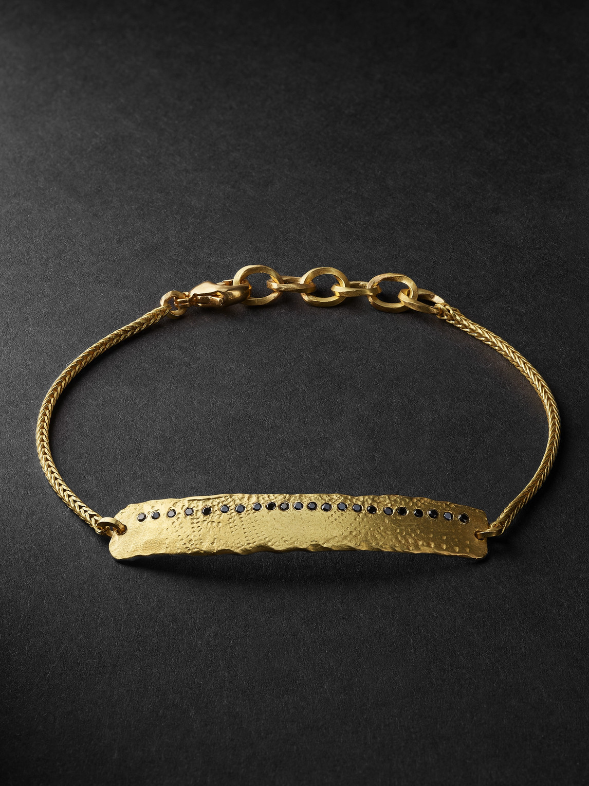 Elhanati Mezuzah Gold Diamond Bracelet