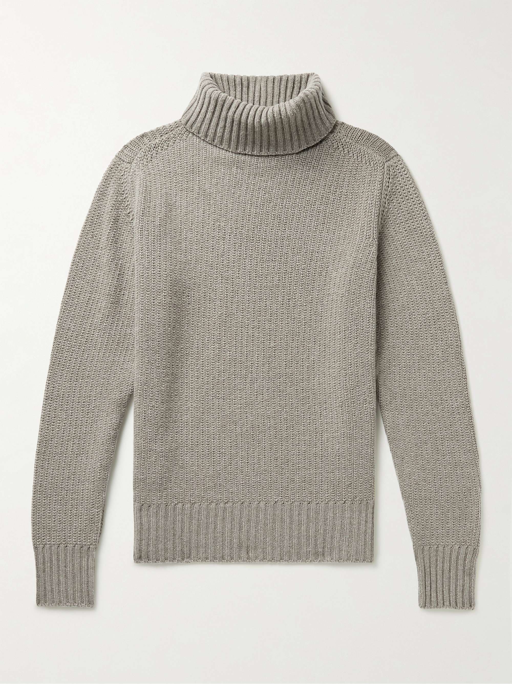 STÒFFA Ribbed Cashmere Rollneck Sweater