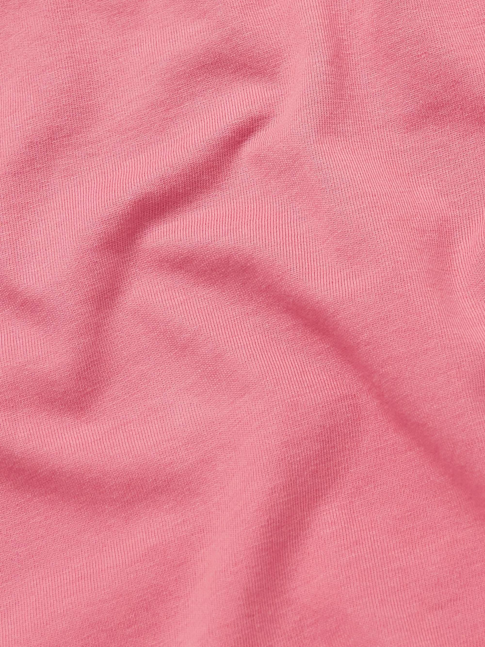 MR P. Garment-Dyed Organic Cotton-Jersey Polo Shirt