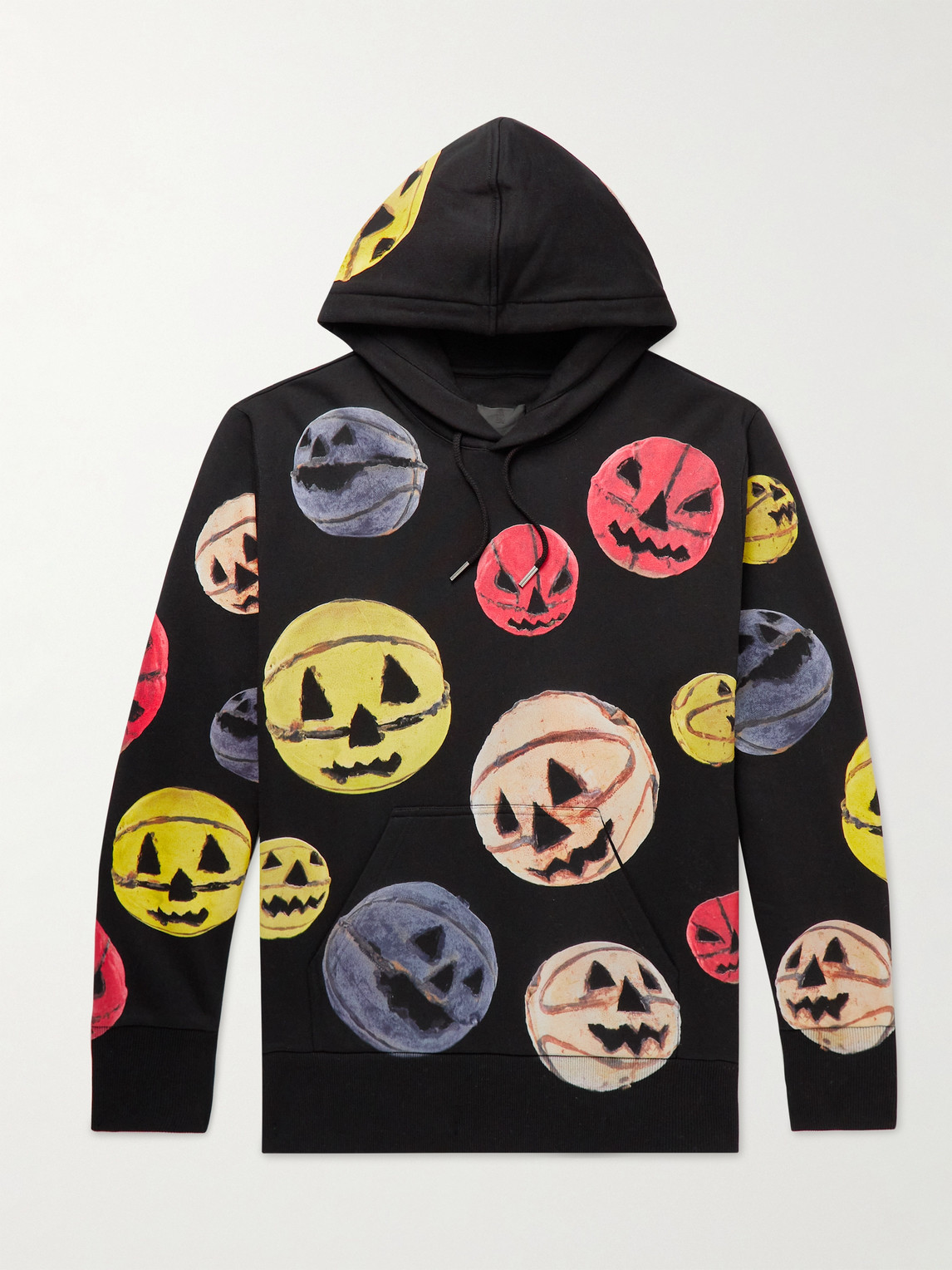 GIVENCHY JOSH SMITH PRINTED COTTON-JERSEY HOODIE