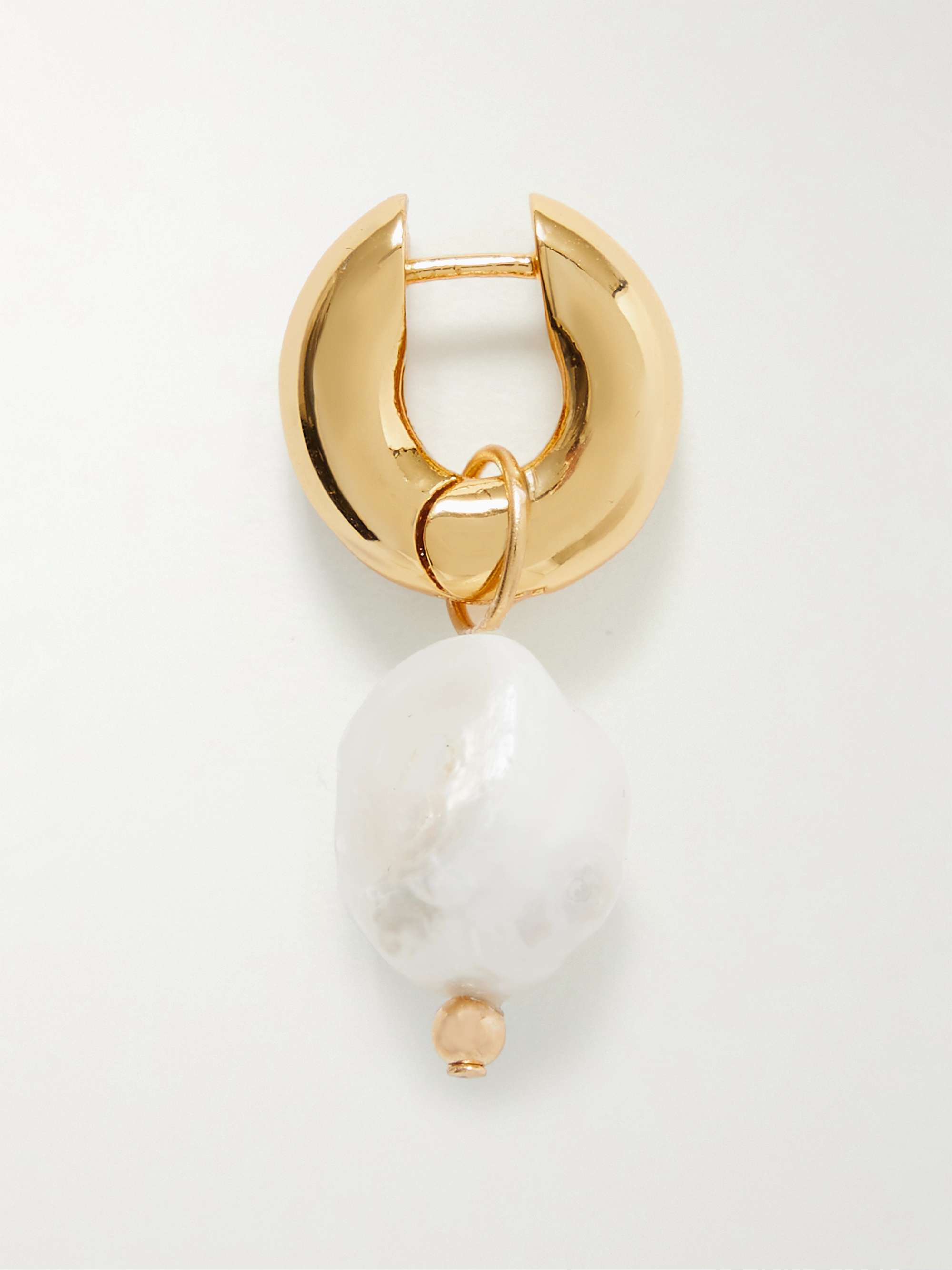 ÉLIOU Belinda Gold-Filled and Pearl Single Earring