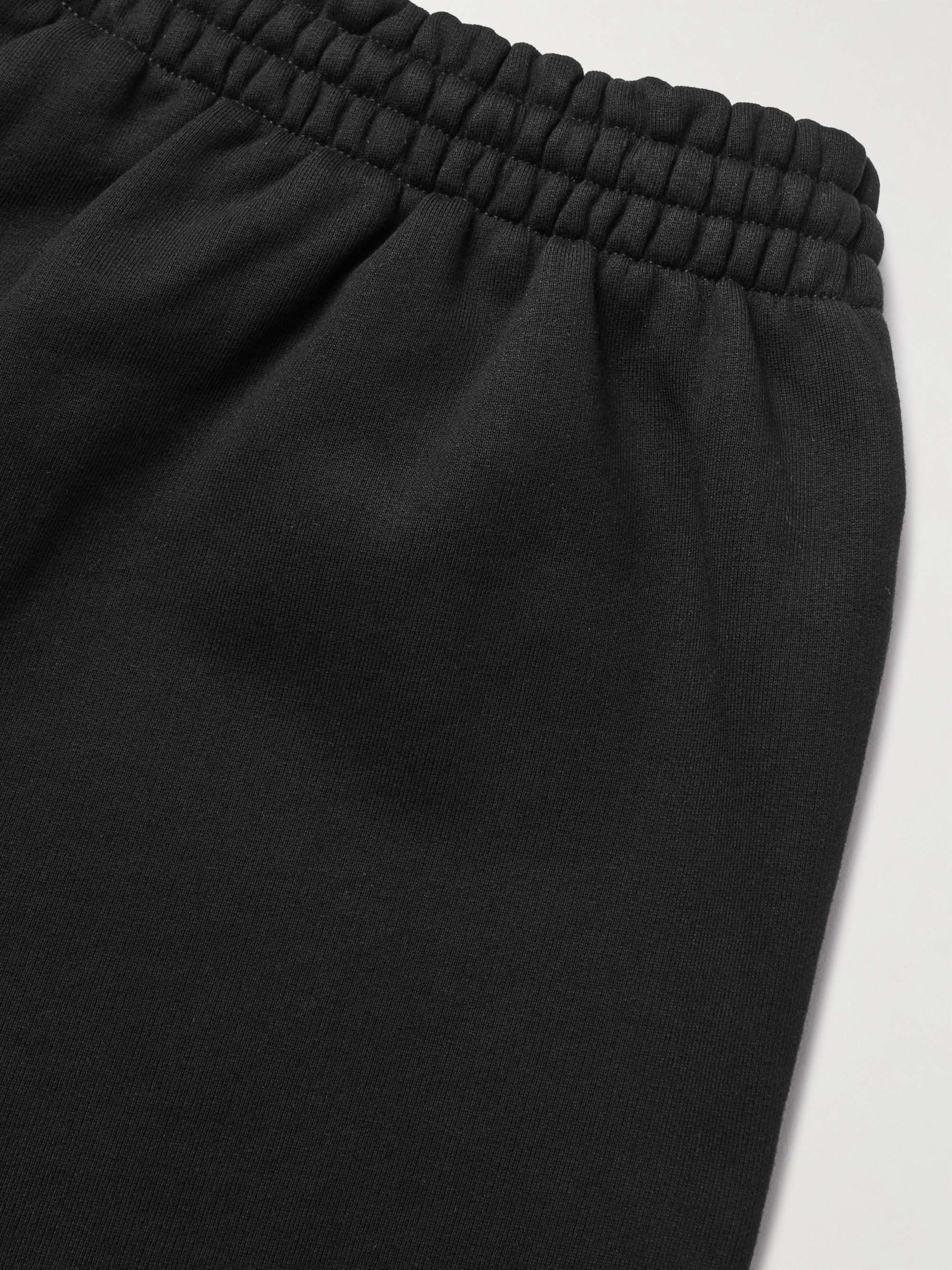 BALENCIAGA Logo-Embroidered Cotton-Jersey Sweatpants