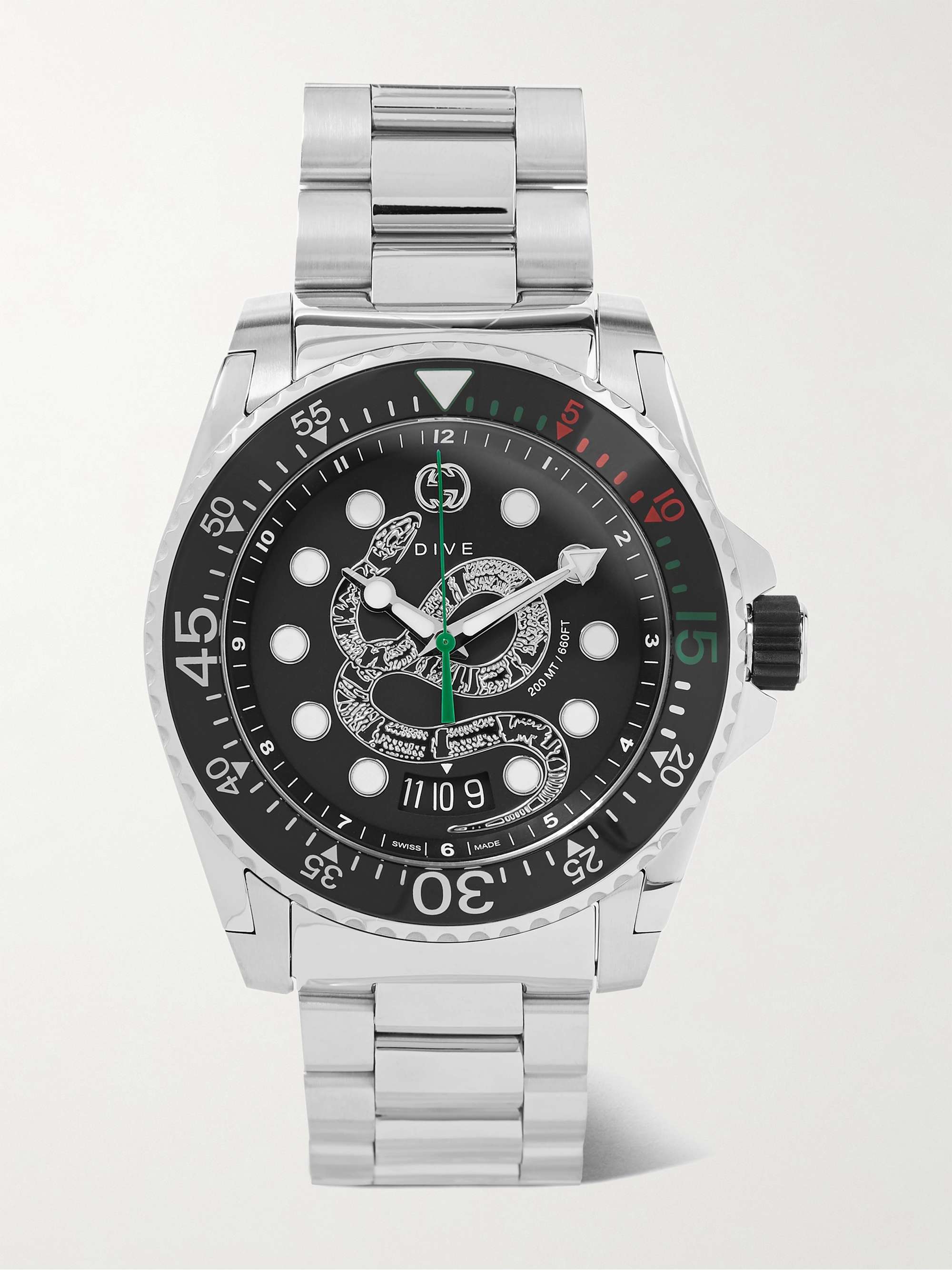 GUCCI Gucci Dive 45mm Stainless Steel Watch