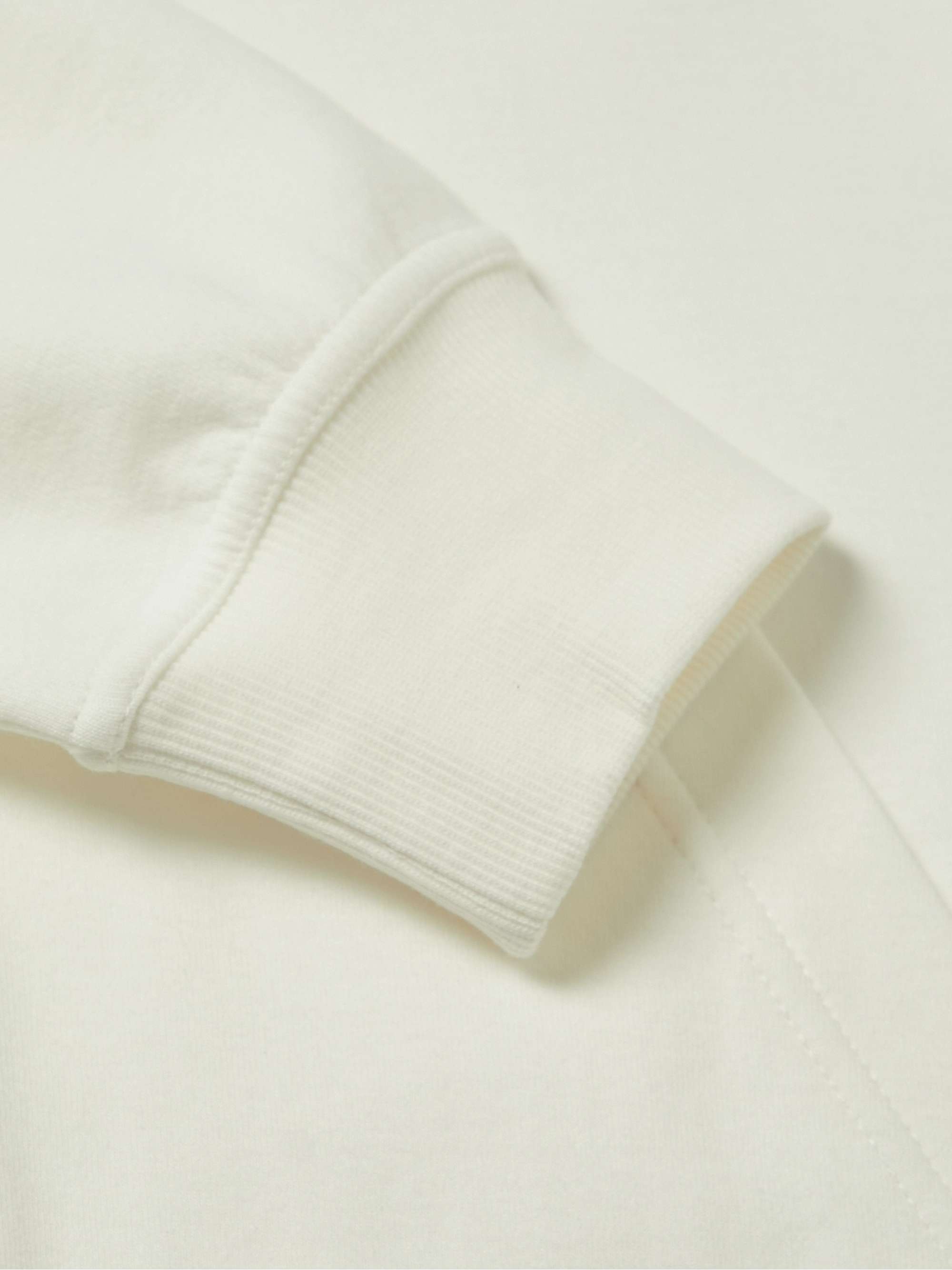 BRUNELLO CUCINELLI Cotton-Blend Jersey Zip-Up Hoodie