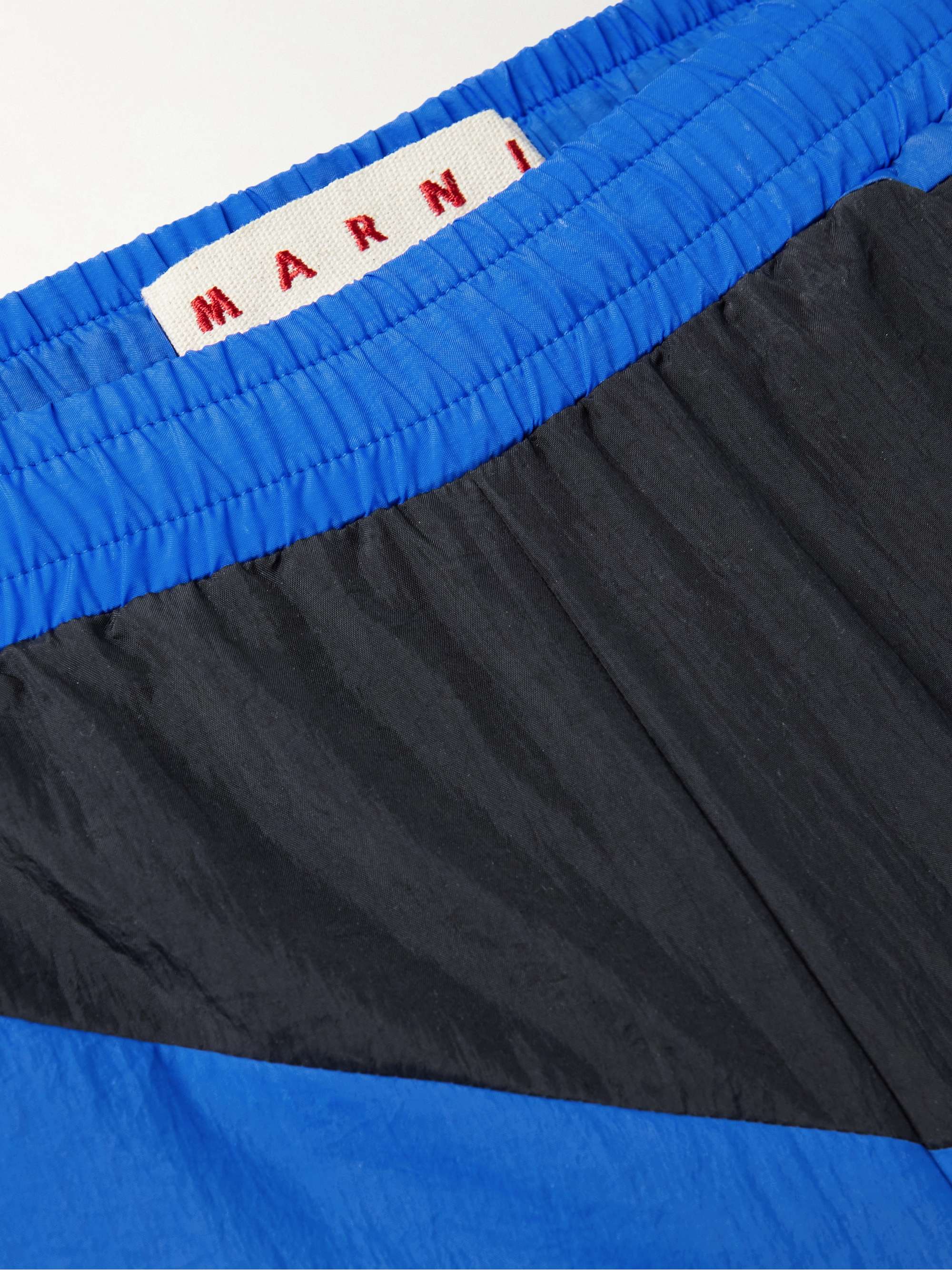 MARNI Wide-Leg Striped Nylon Sweatpants