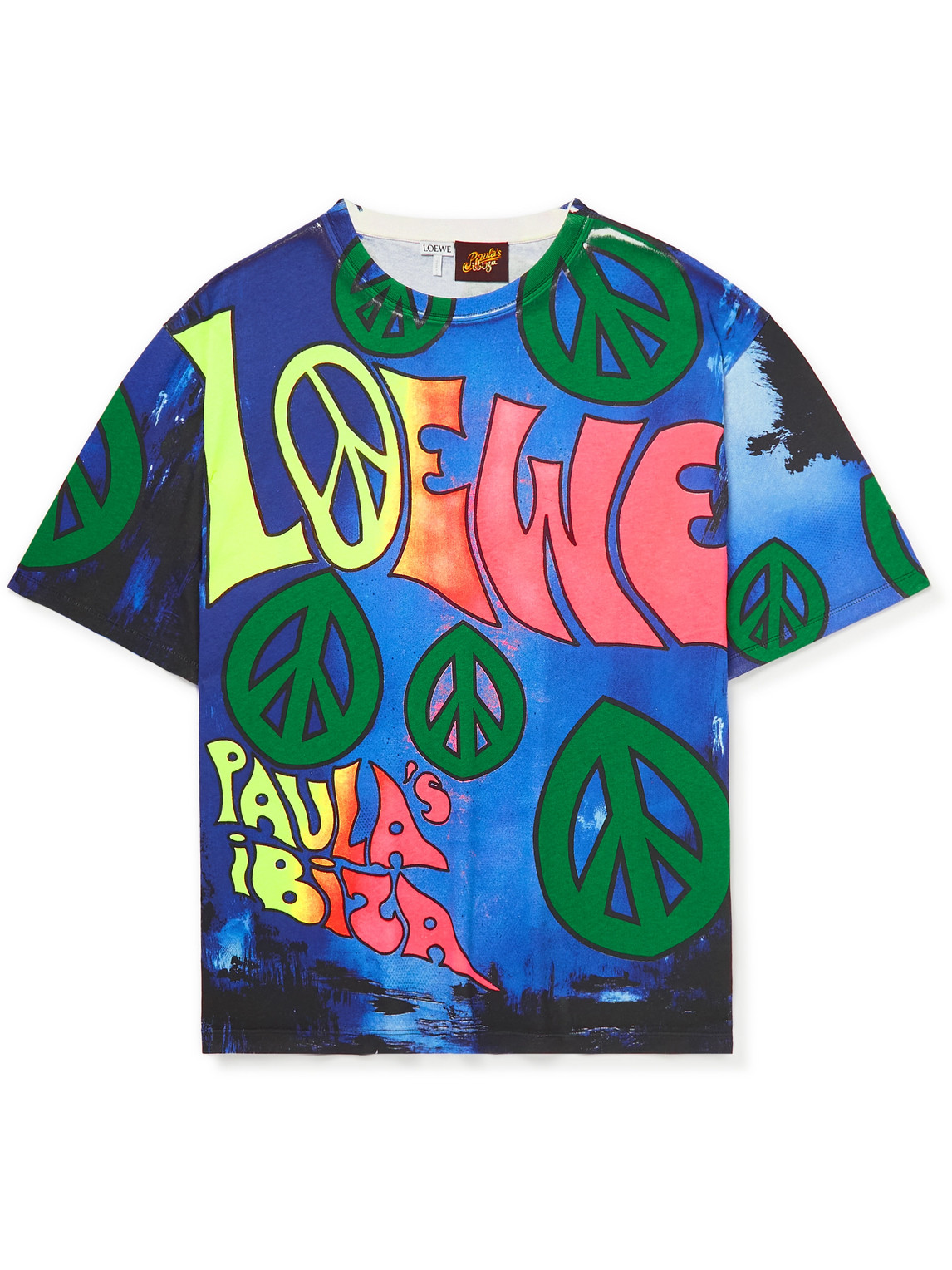 Paula's Ibiza Printed Cotton-Jersey T-Shirt