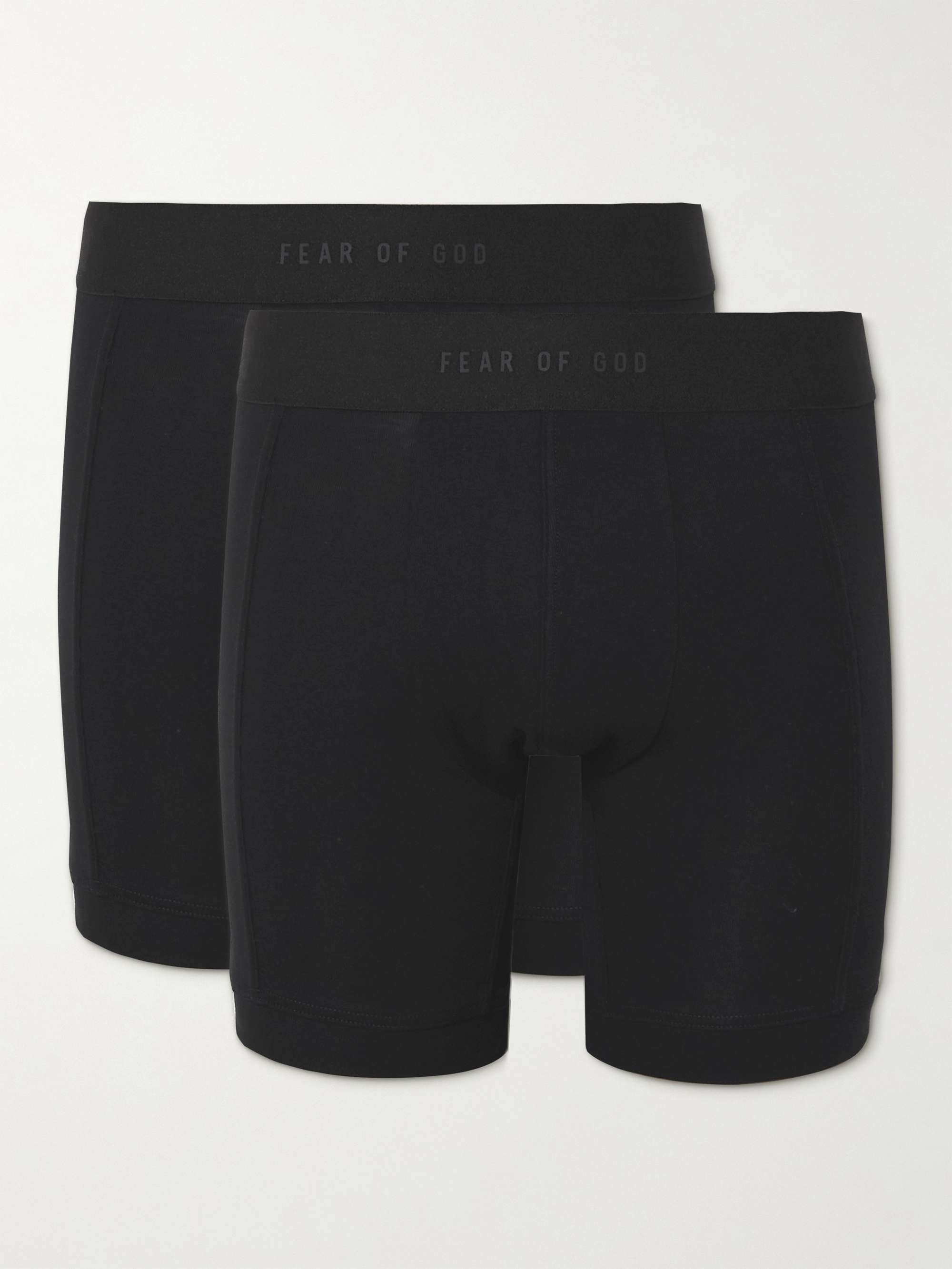 FEAR OF GOD Two-Pack Stretch-Cotton Jersey Boxer Briefs