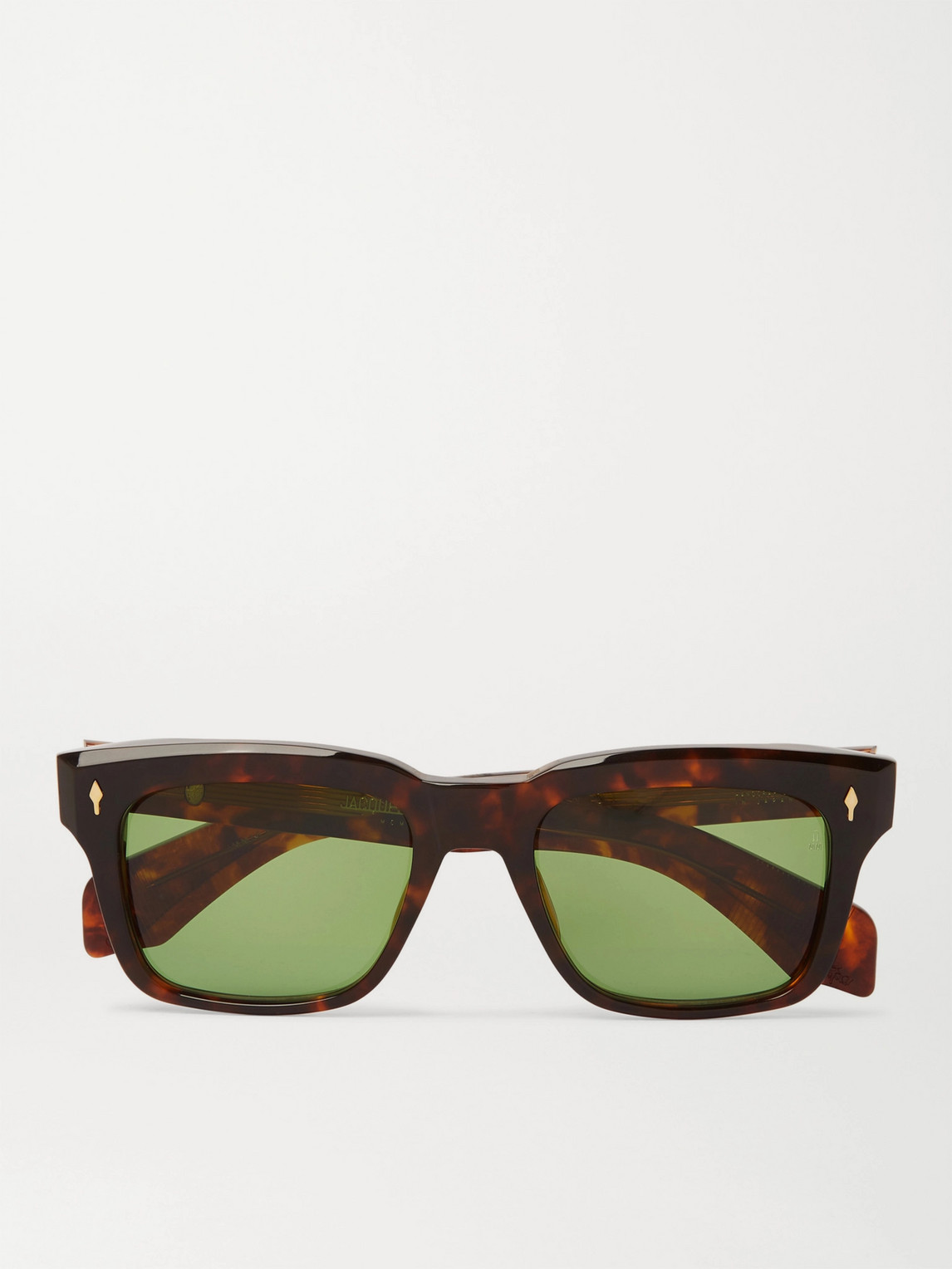 Jacques Marie Mage Torino Square-frame Tortoiseshell Acetate Sunglasses In Brown