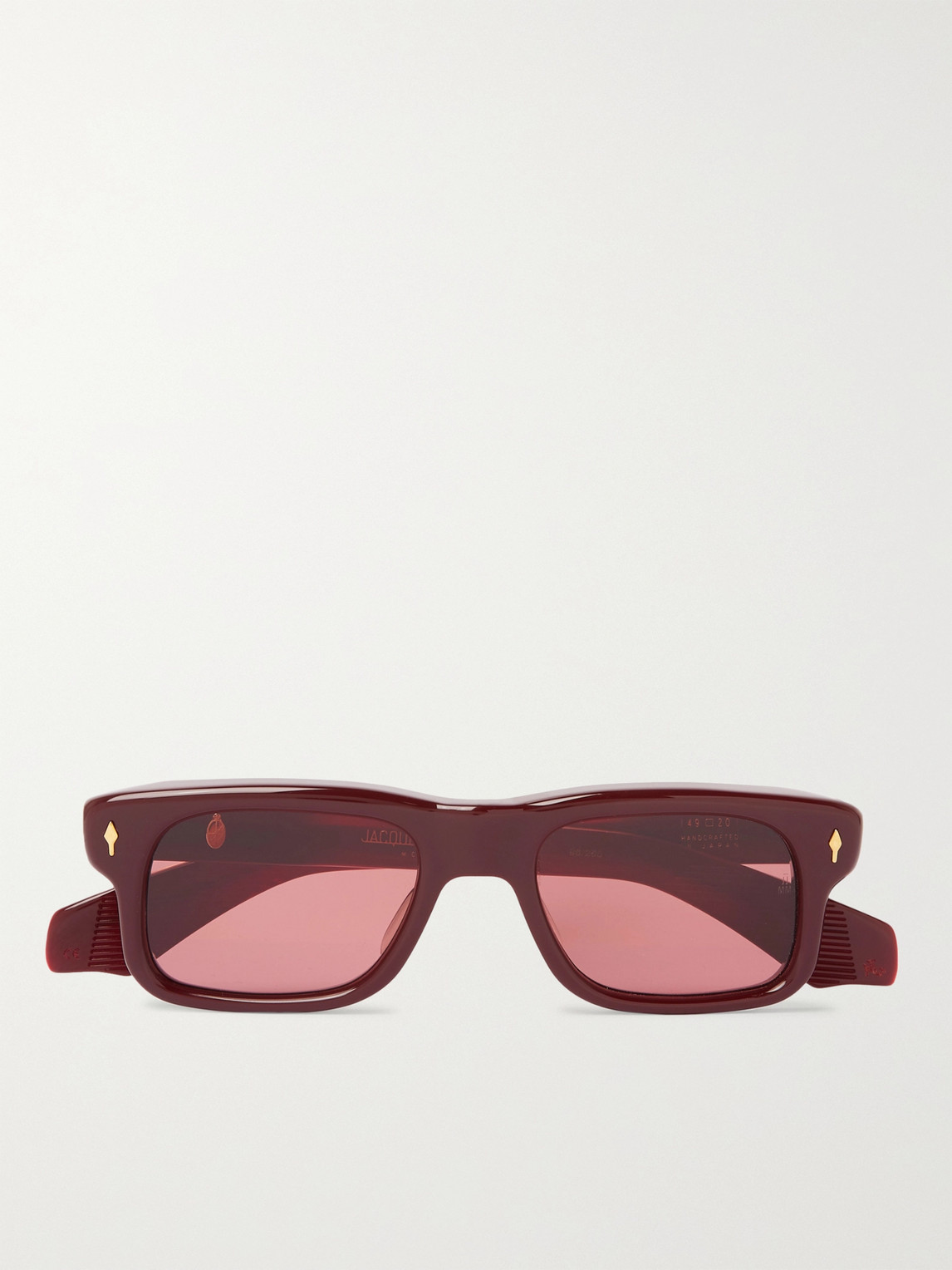 Jacques Marie Mage Saint Square-frame Acetate Sunglasses In Pink