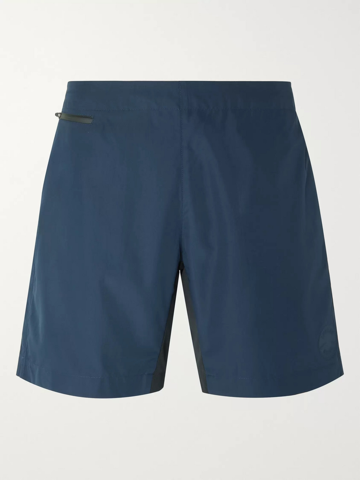 Iffley Road Brighton Wide-leg Shell Shorts In Blue