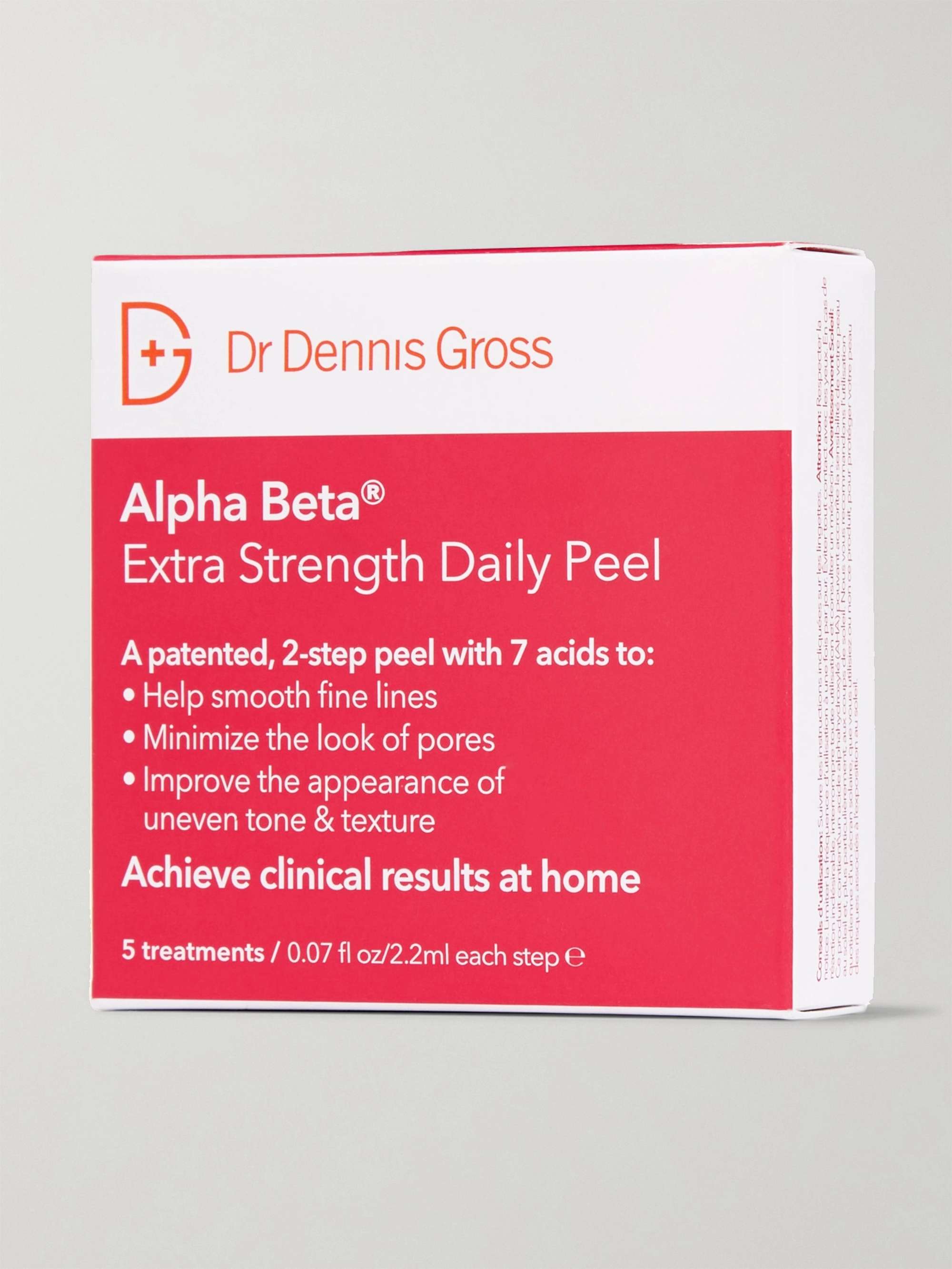 DR. DENNIS GROSS SKINCARE Alpha Beta Extra Strength Daily Peel, 30 x 2.2ml