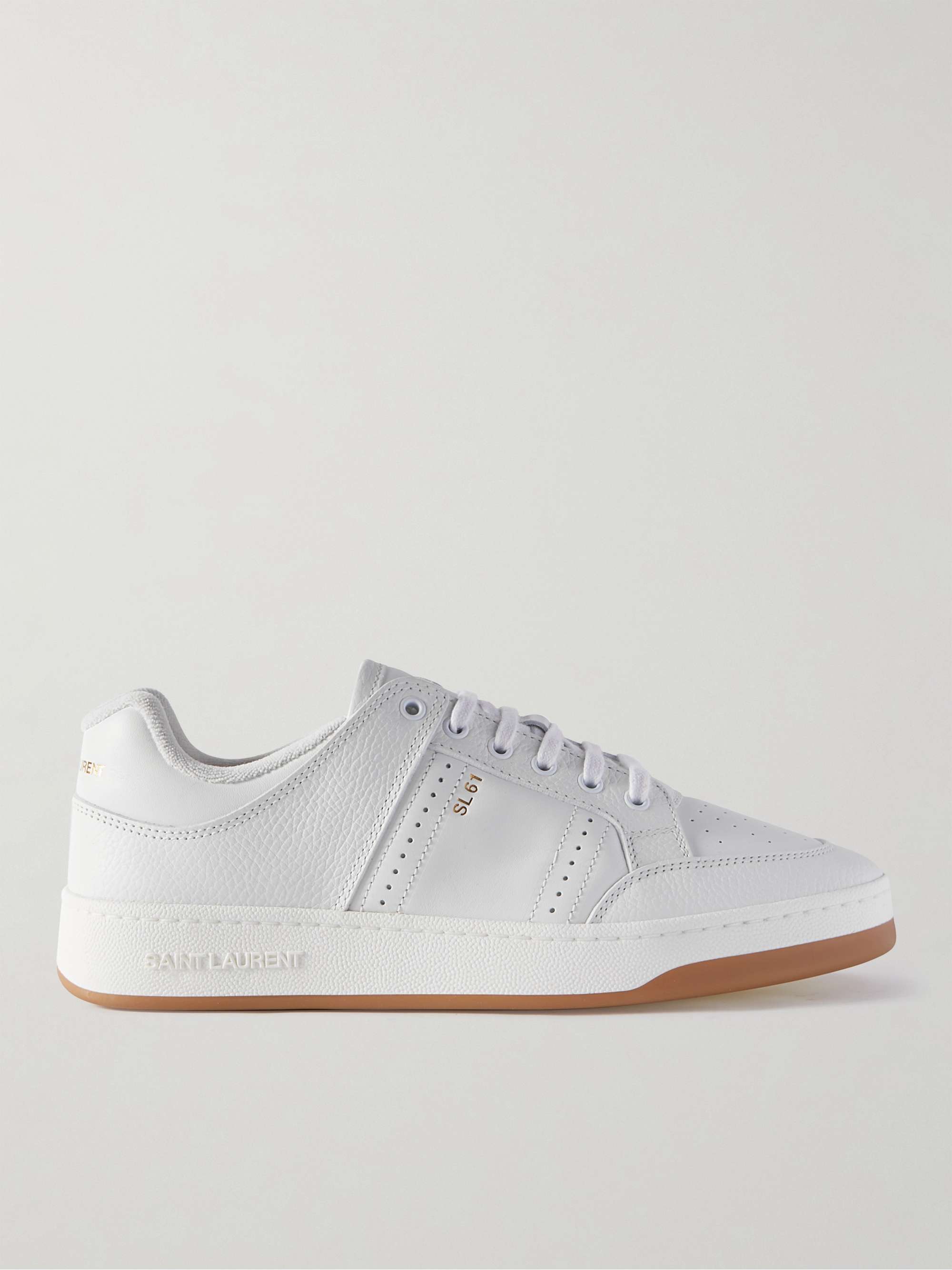 SL/61 Perforated Leather Sneakers