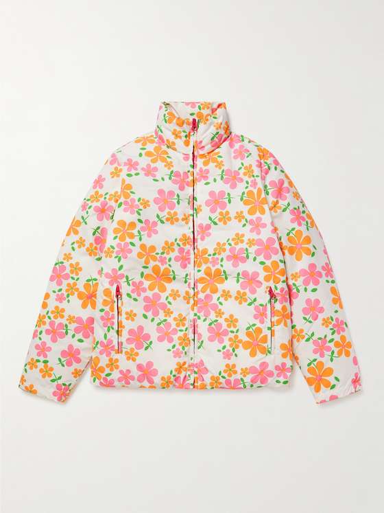 mrporter.com | Floral-Print Shell Down Jacket