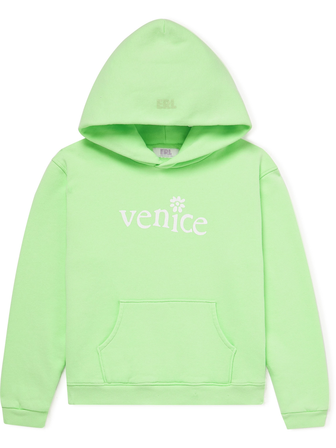 ERL Kids Venice Printed Cotton-Blend Jersey Hoodie