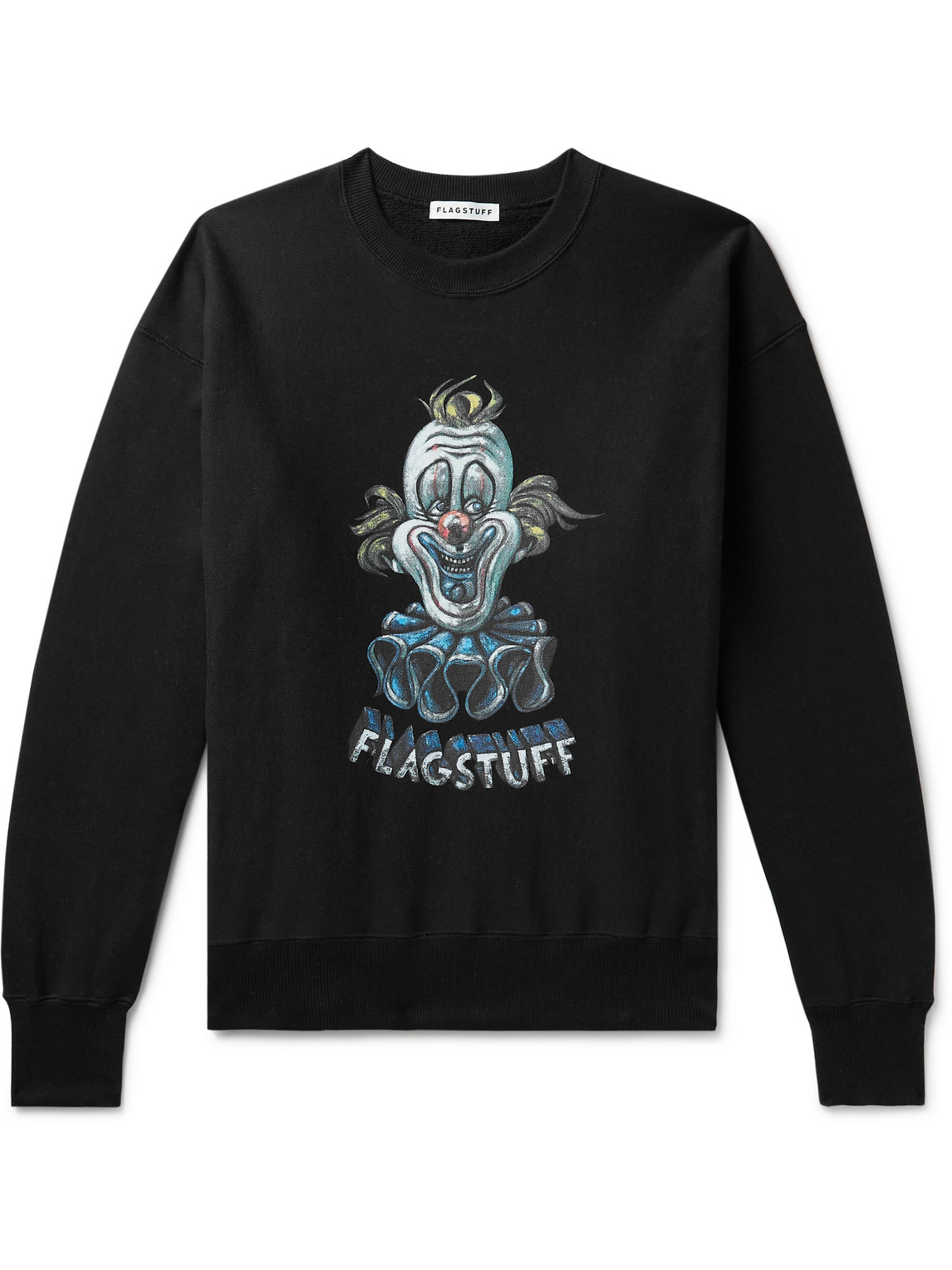 Flagstuff Printed Cotton-Jersey Sweatshirt